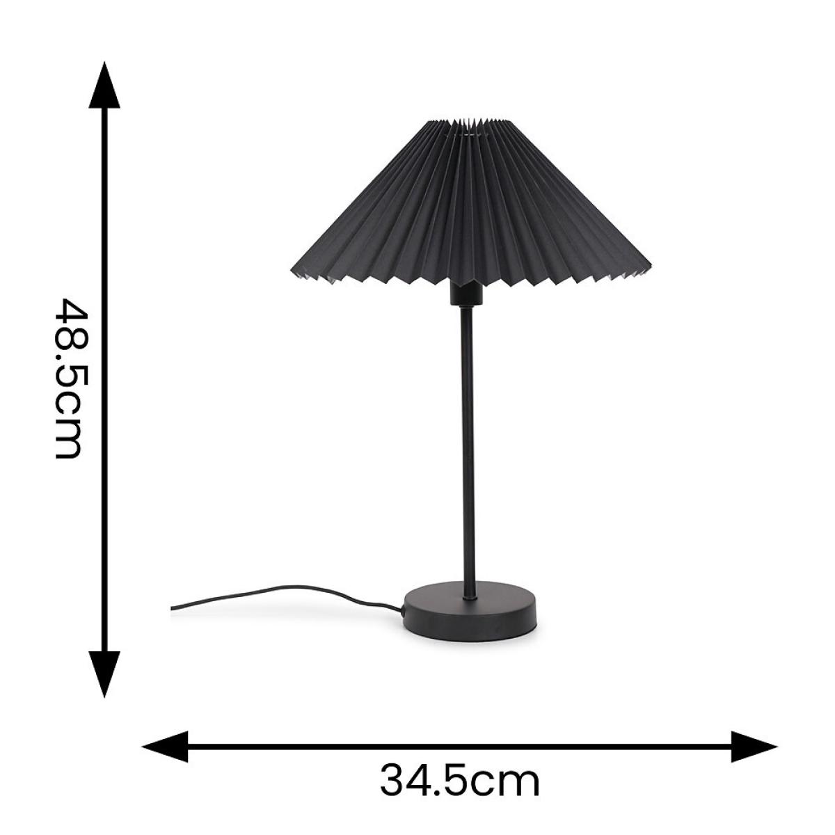 Akira Pleated Shade Table Lamp – image 8