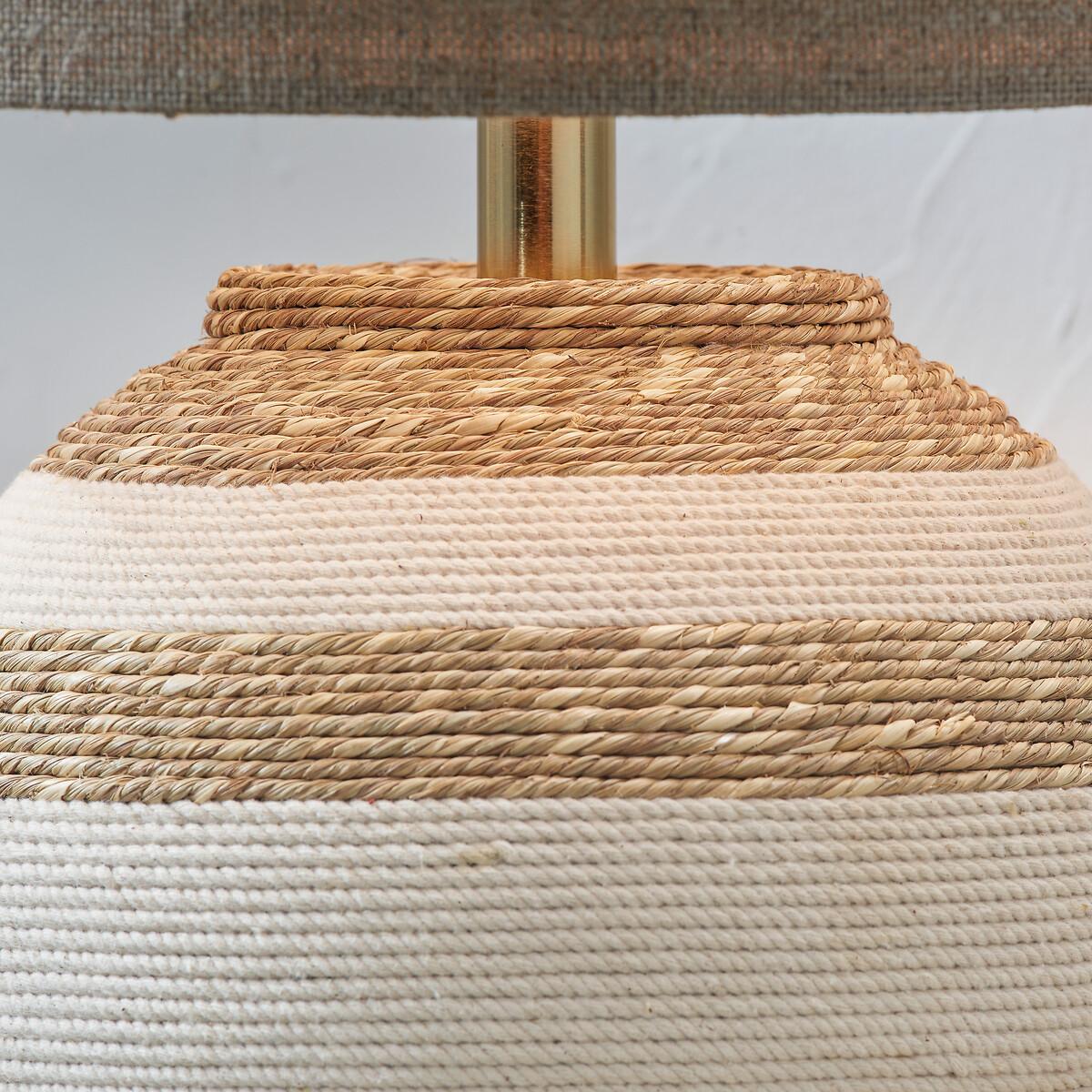 Sea Grass Round Table Lamp Base – image 2