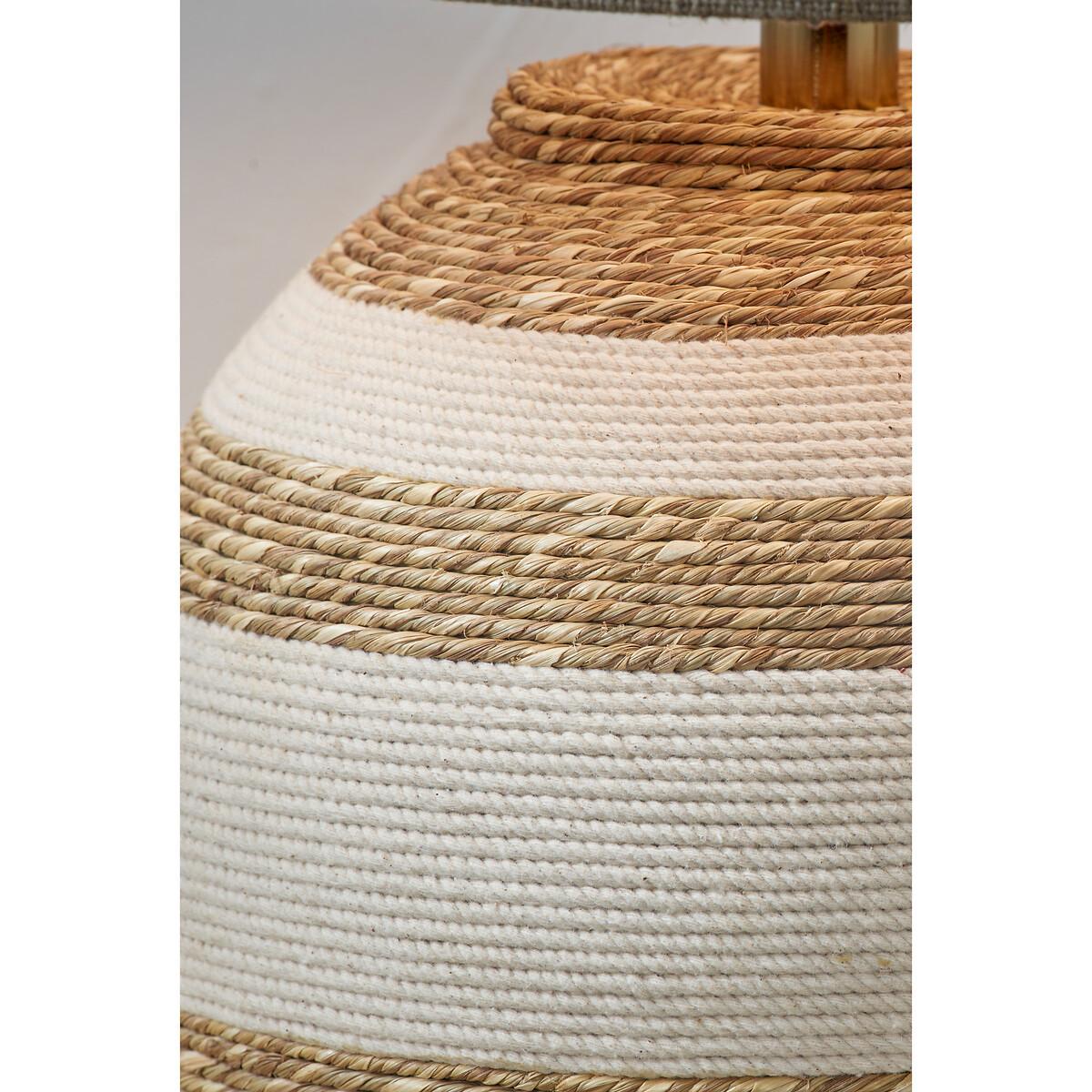 Sea Grass Round Table Lamp Base – image 3