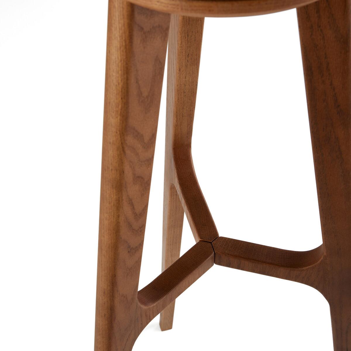 Larso Oak & Linen Tripod Floor Lamp – image 5