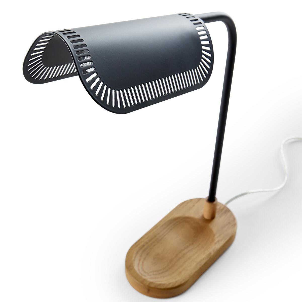 Opia Metal & Oak Adjustable Table Lamp – image 4