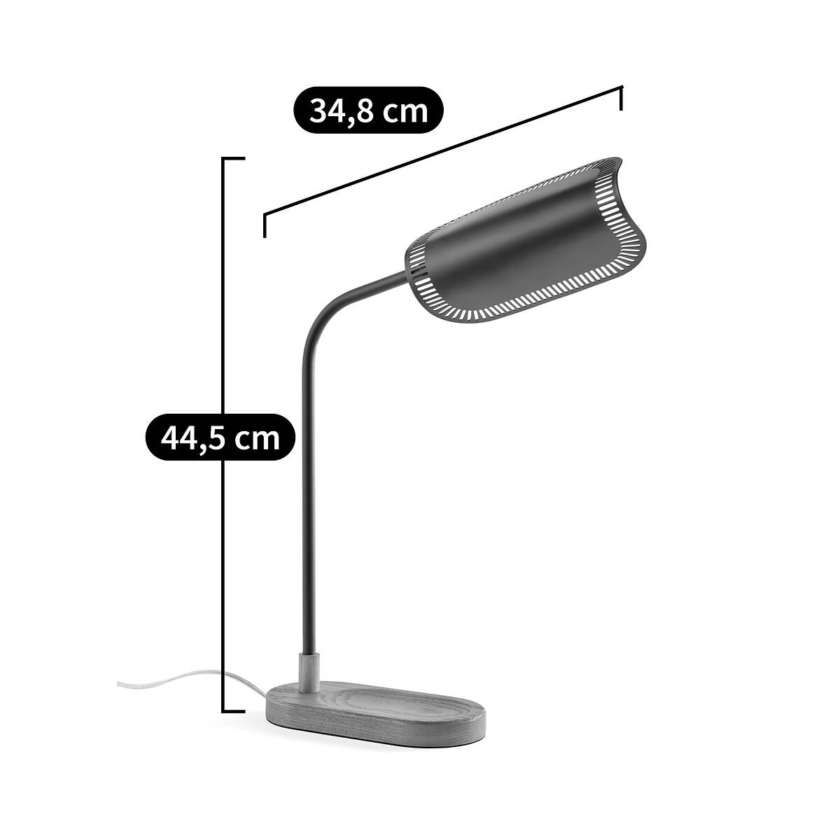 Opia Metal & Oak Adjustable Table Lamp – image 7