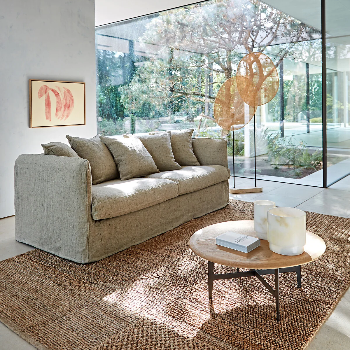 Canopée Rattan Floor Lamp, Designed By Emmanuel Gallina – image 2