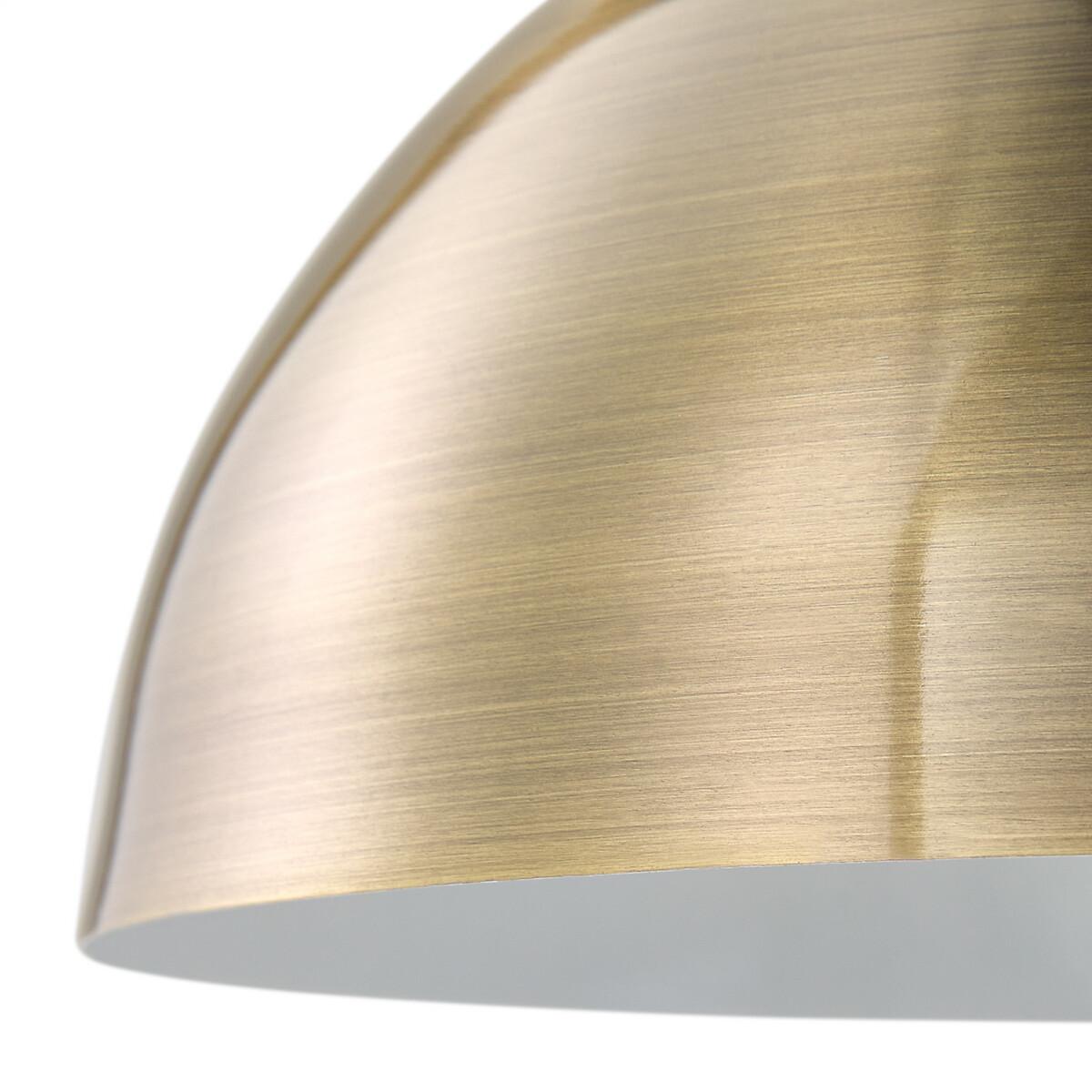 Table Lamp with Mushroom Shape in Brass-Plated Metal Capi – image 2