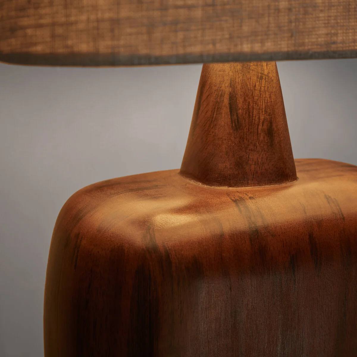 Gyra Mango Table Lamp with Linen Shade – image 4