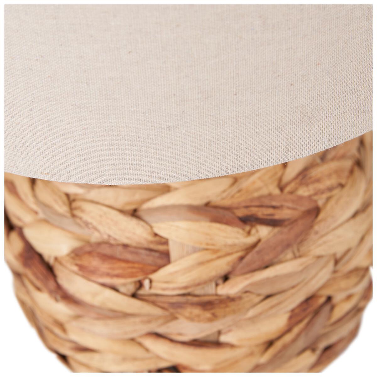 Zeke Water Hyacinth Table Lamp – image 2