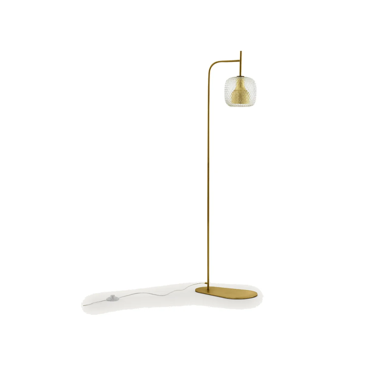 Mistinguett Chiselled Glass Reading Lamp, Designed By Emmanuel Gallina – image 1