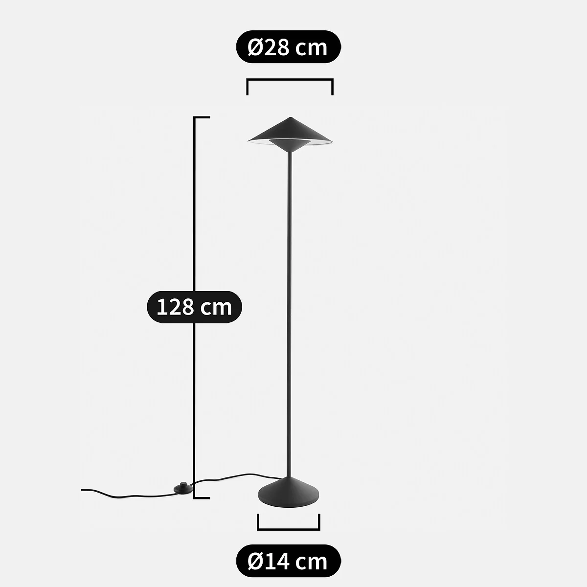 Coney Iron Lamp H128cm – image 8