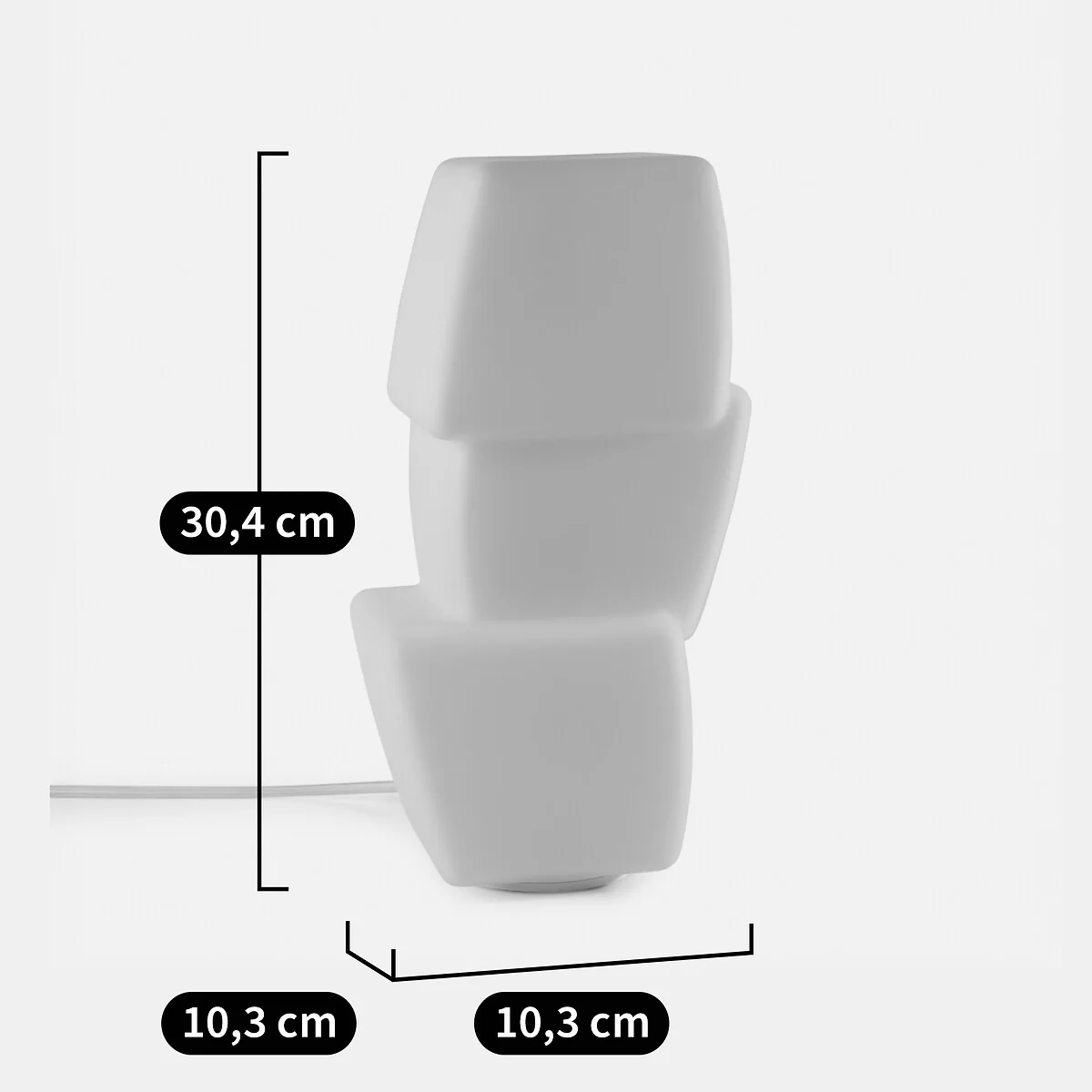 Etera Table Lamp in Opaline Glass – image 8