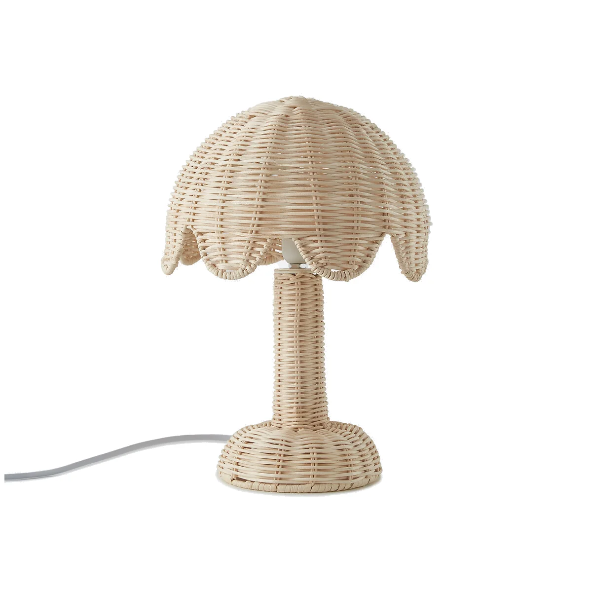 Tabata Palm Tree Rattan Table Lamp – image 1