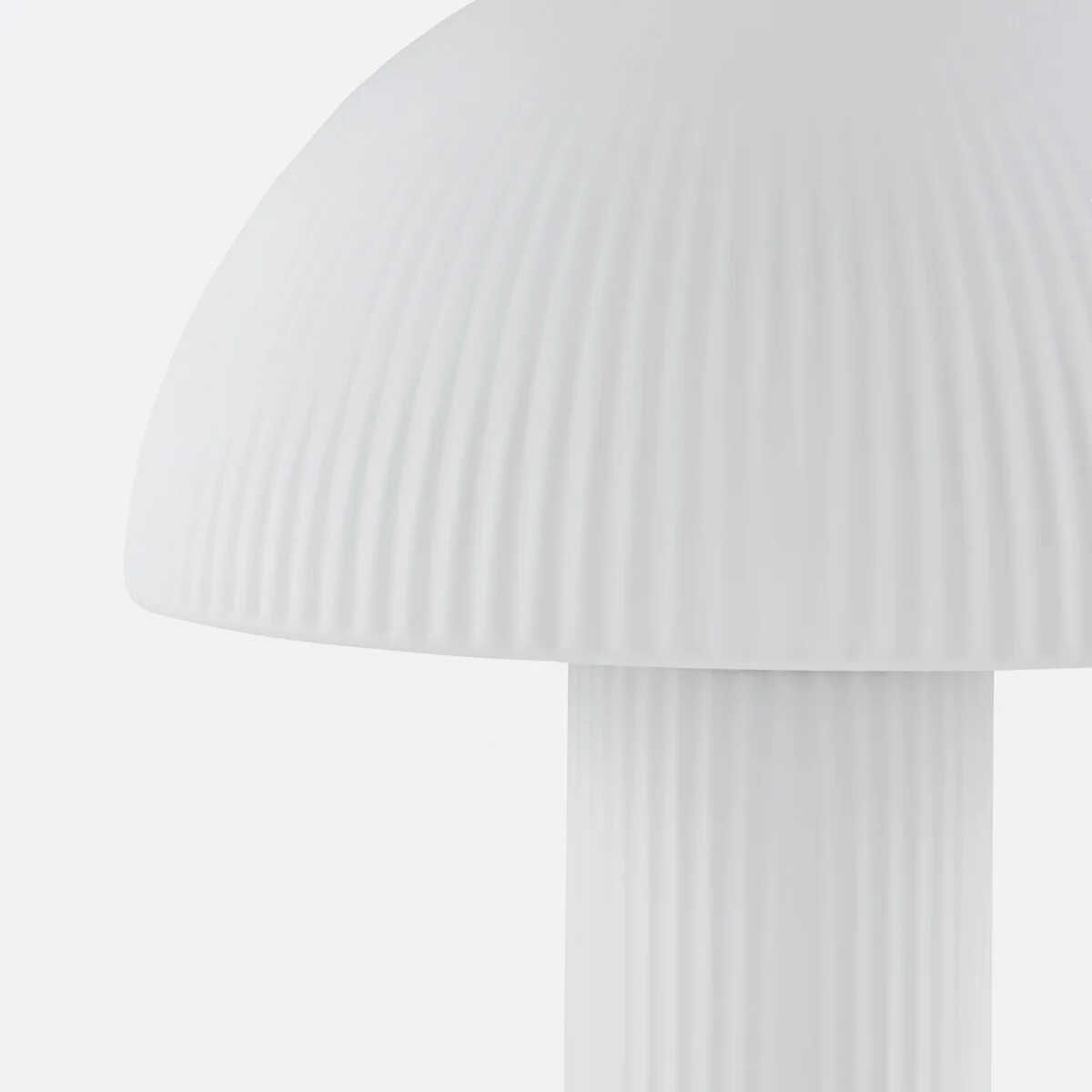 Loulou Mushroom Lamp in Streaked Opaline Glass H29cm – image 5