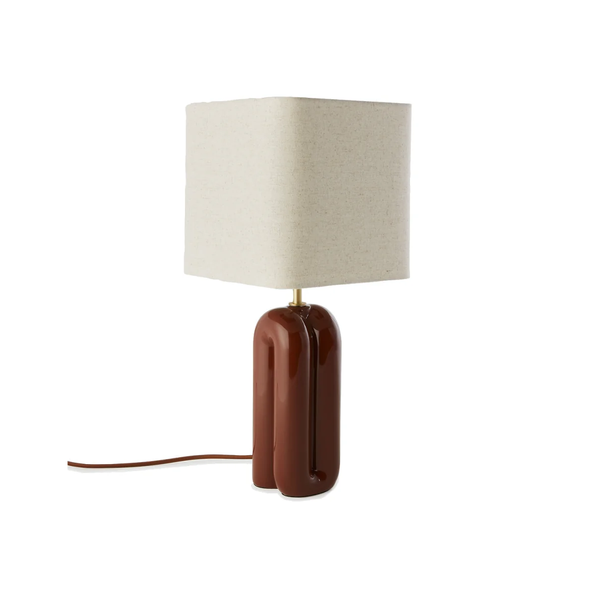 Malo Ceramic & Linen Table Lamp – image 1