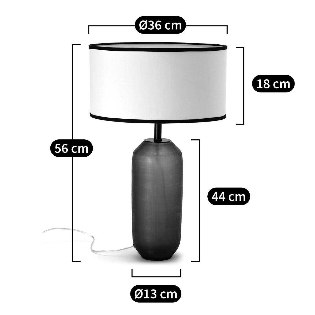 Gotuko Glass and Cotton Table Lamp – image 9