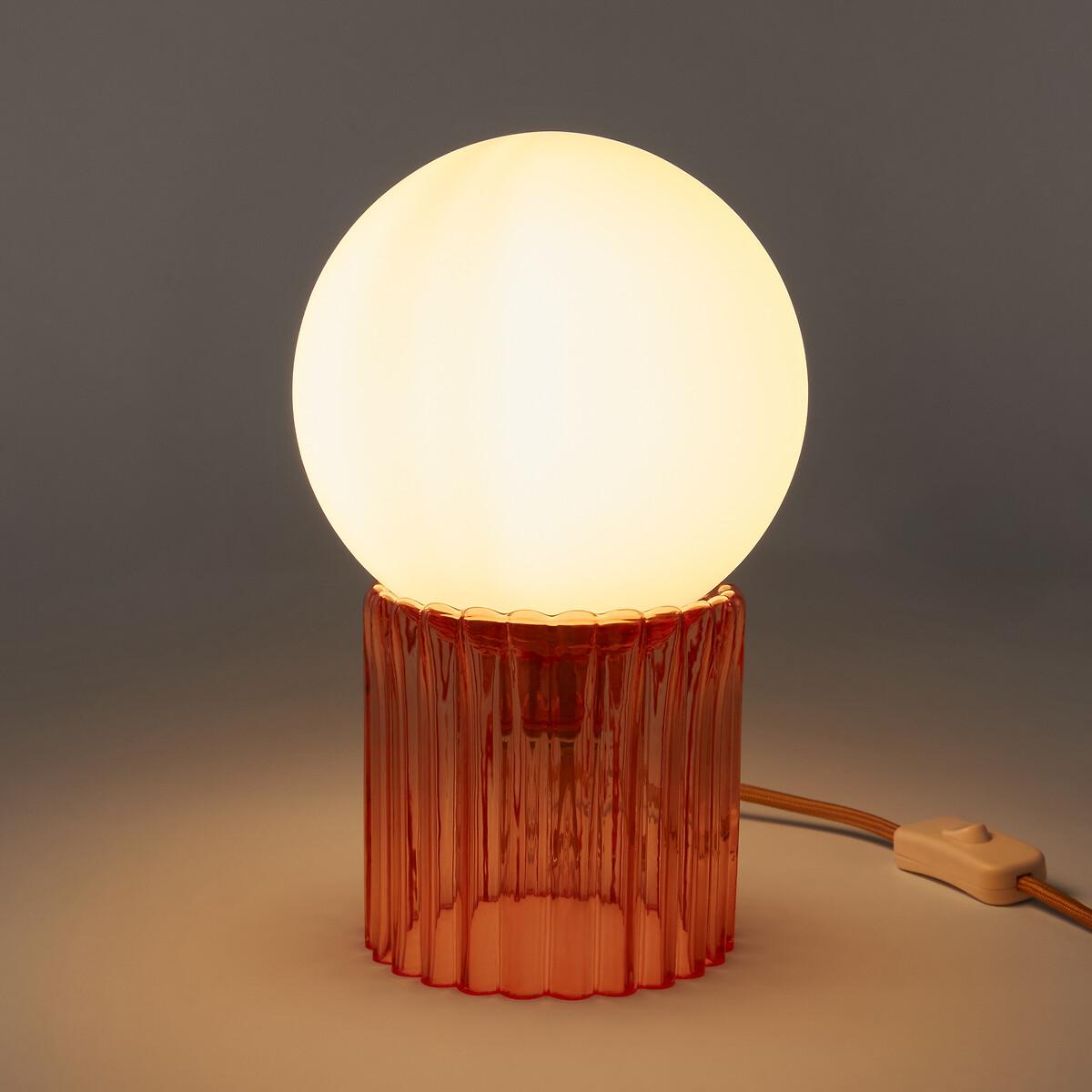 Dima Opaline & Coloured / Streaked Glass Lamp – image 2