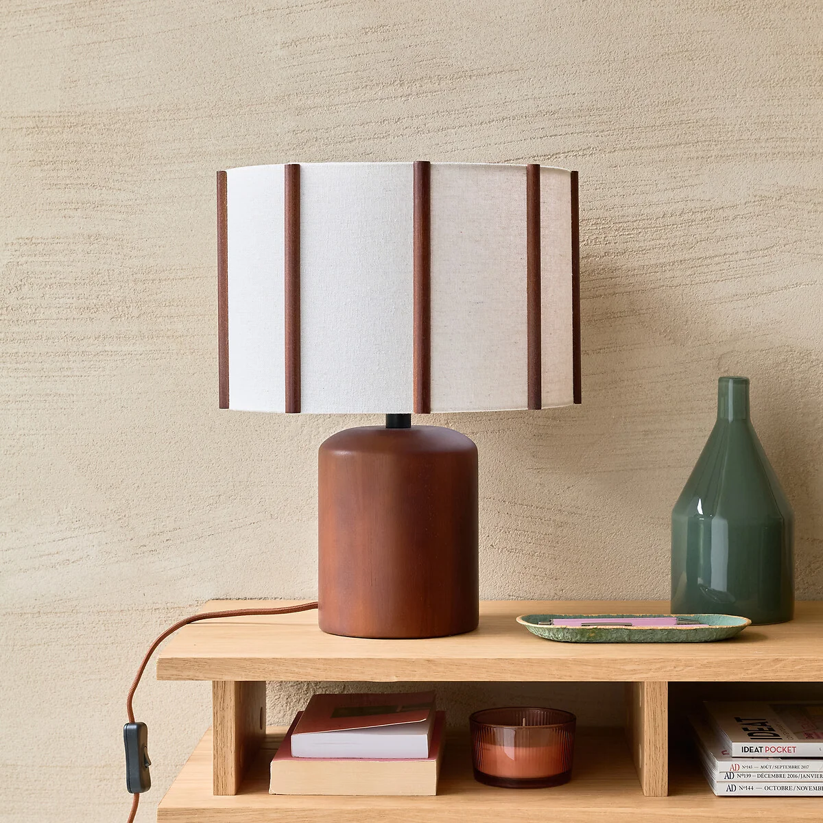 Vintela Rubber/Linen Table Lamp – image 2