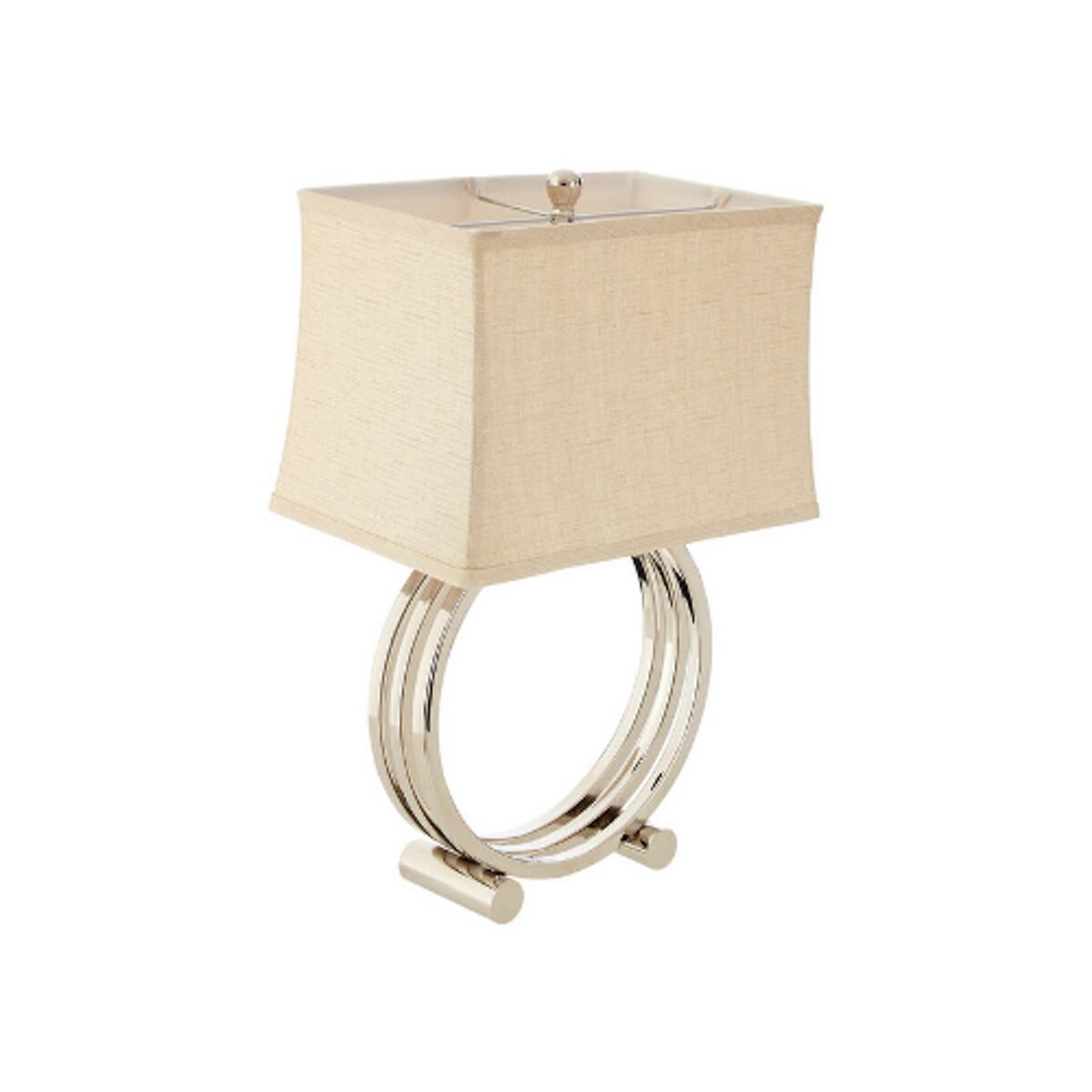 Silver Circlet Boutique Style Table Lamp – image 2