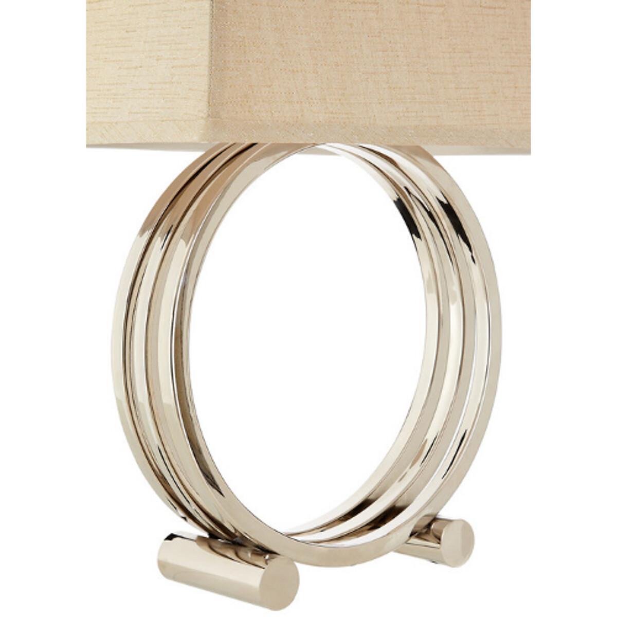 Silver Circlet Boutique Style Table Lamp – image 3