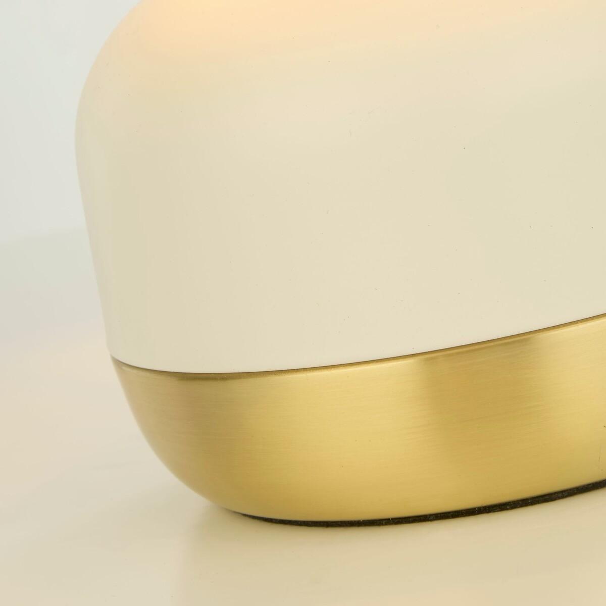 White & Gold Touch Lamp – image 3