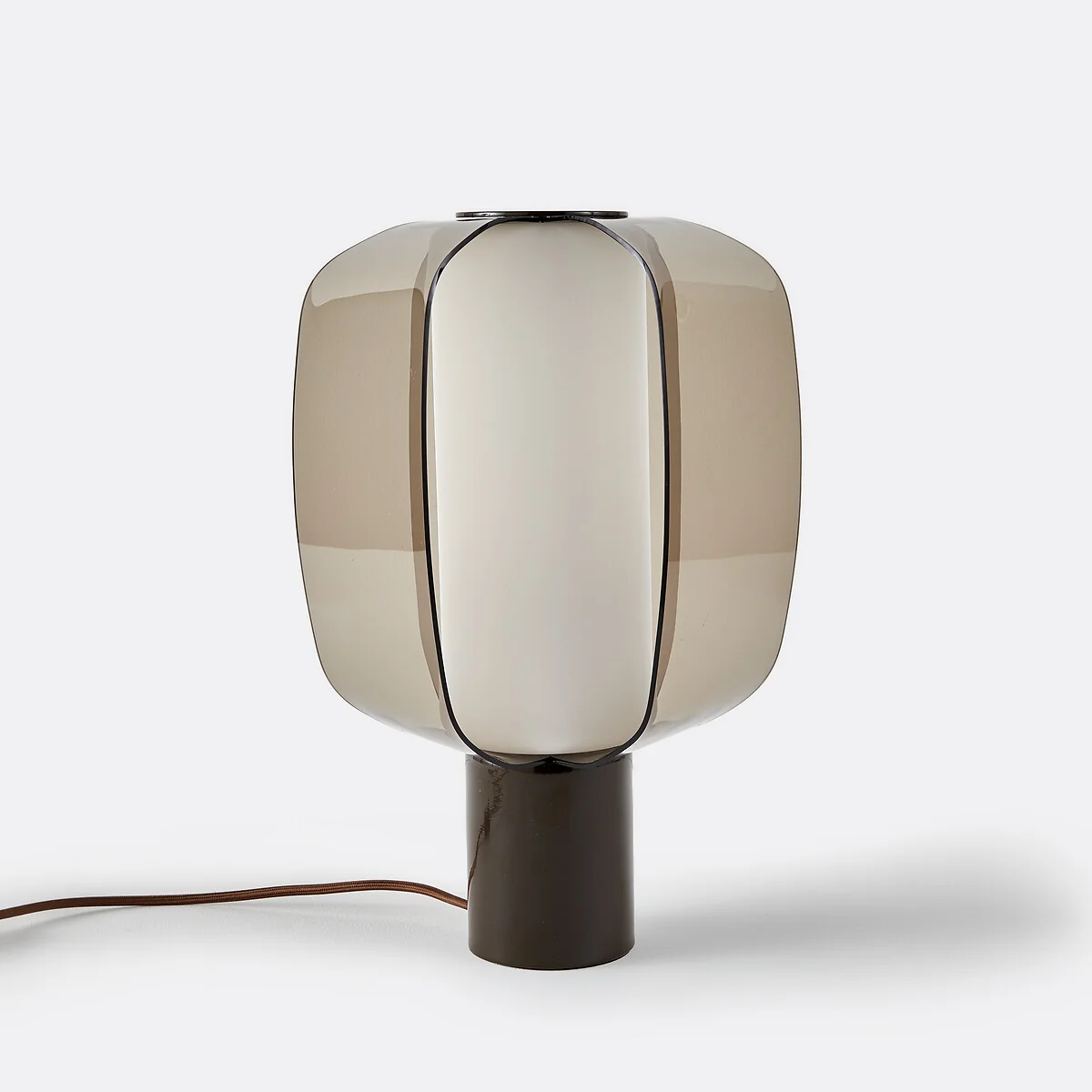Melia Plexiglass Opal Glass and Iron Table Lamp – image 3