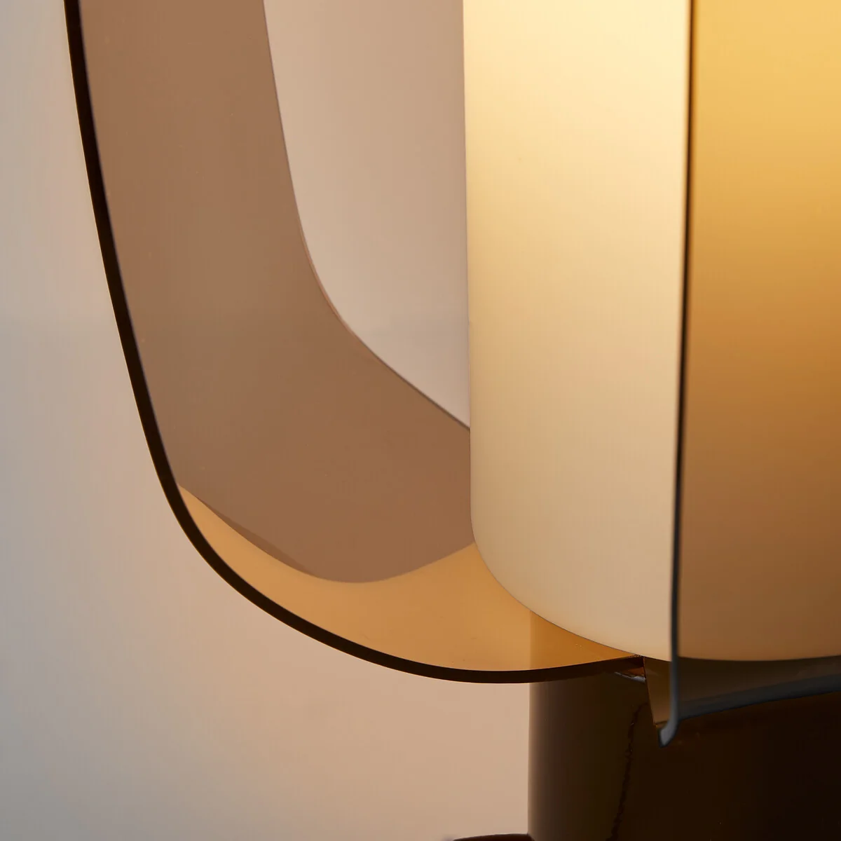 Melia Plexiglass Opal Glass and Iron Table Lamp – image 5