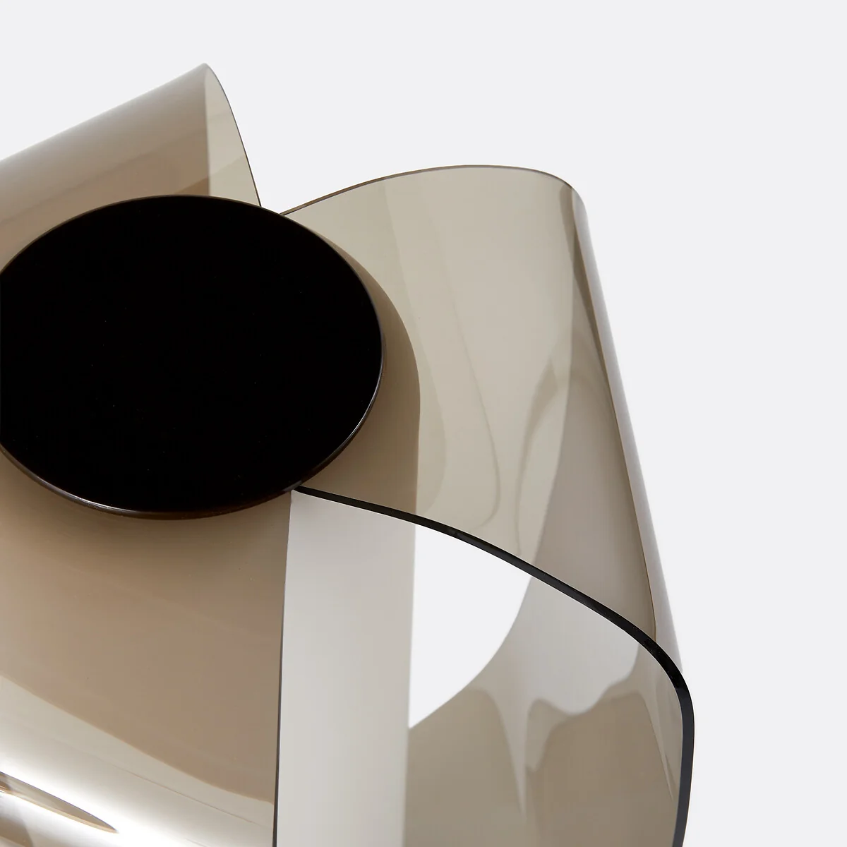 Melia Plexiglass Opal Glass and Iron Table Lamp – image 6