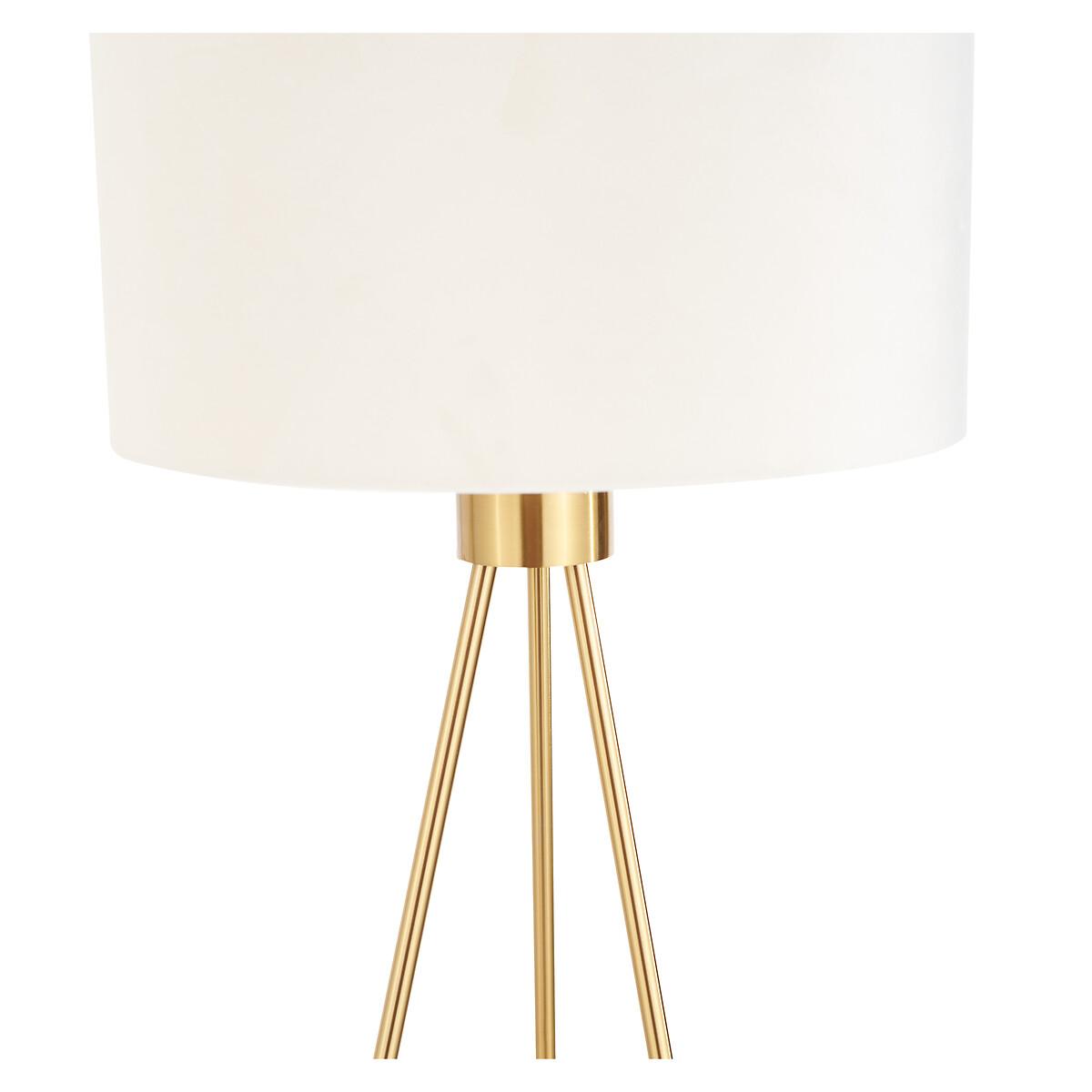 Brushed Brass Tripod Floor Lamp – image 3