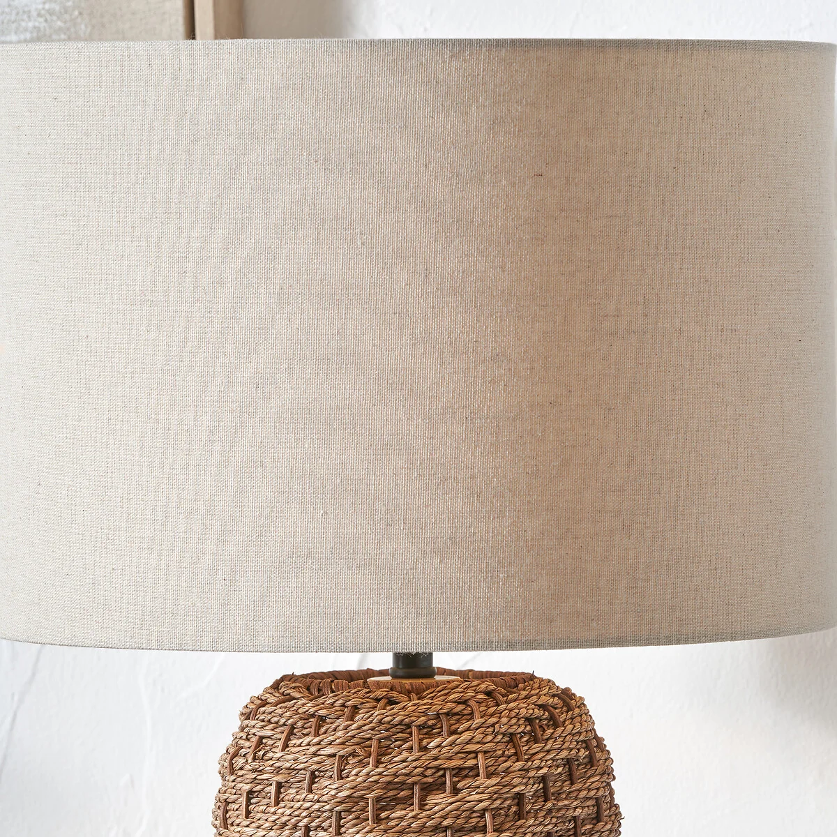 Adrian Woven Seagrass Floor Lamp – image 2