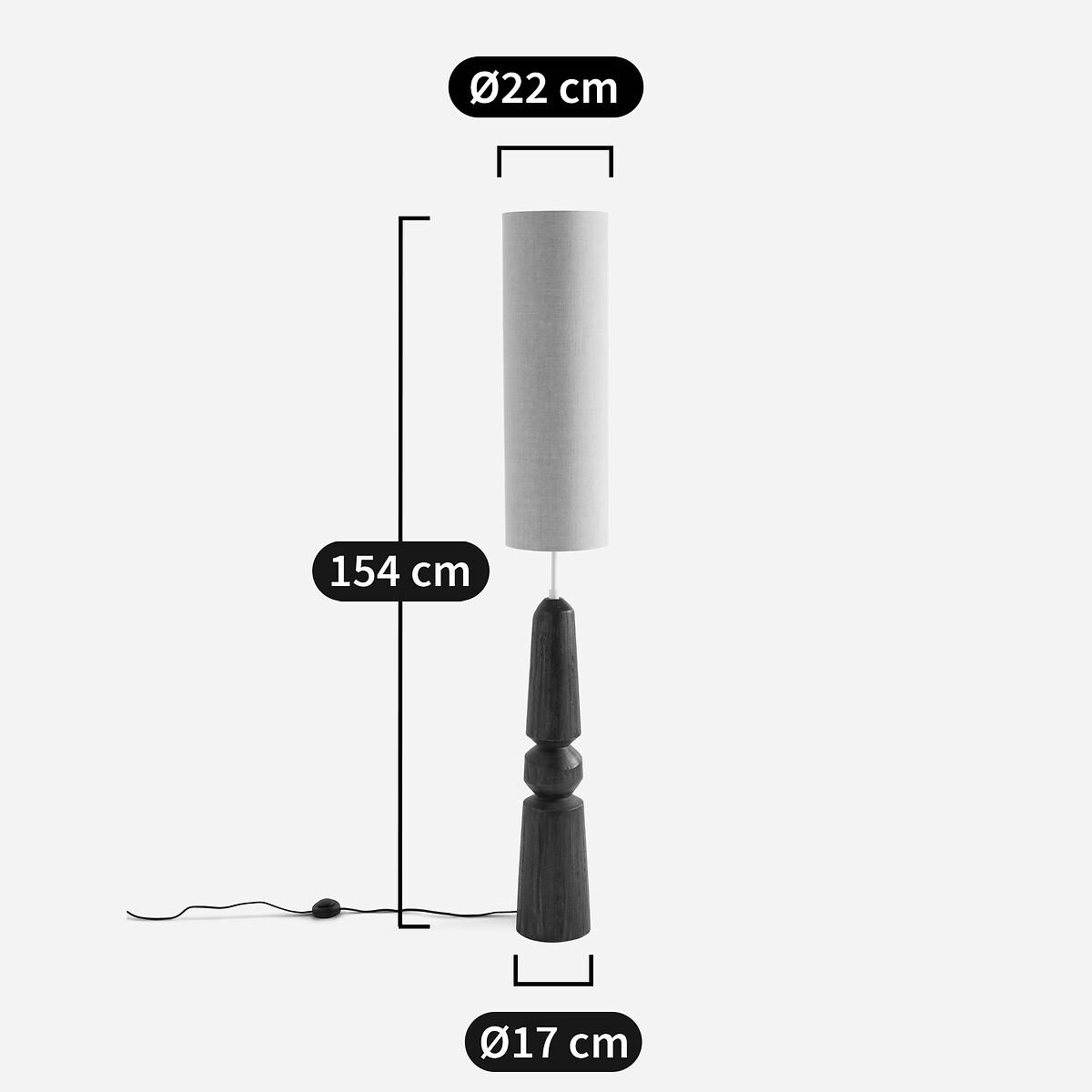 Totemy Floor Lamp in Mango/Linen – image 8