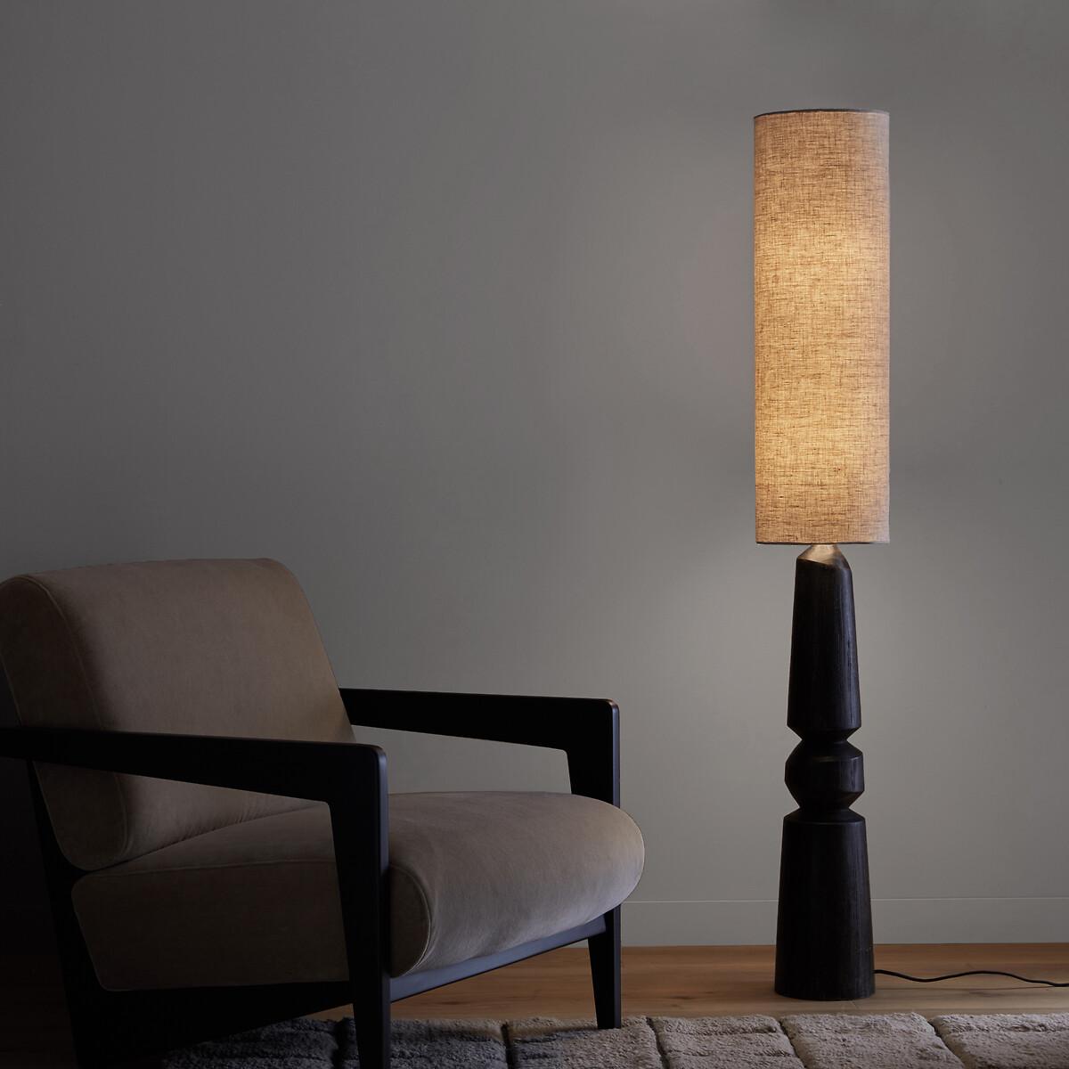 Totemy Floor Lamp in Mango/Linen – image 1