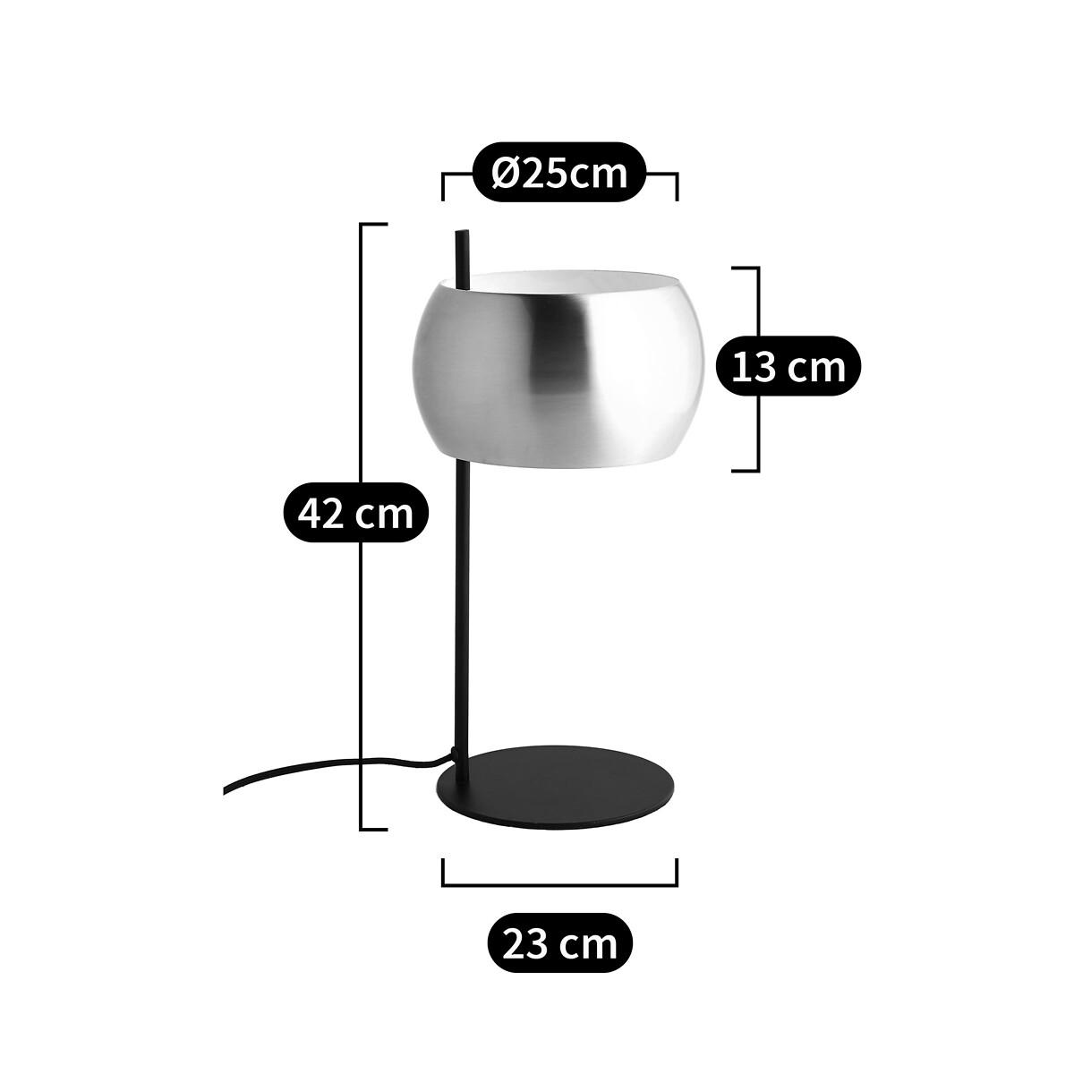 Elori Black & Brass Table Lamp – image 3