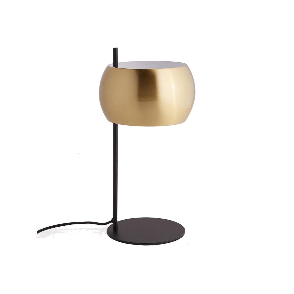 Elori Black & Brass Table Lamp – image 1