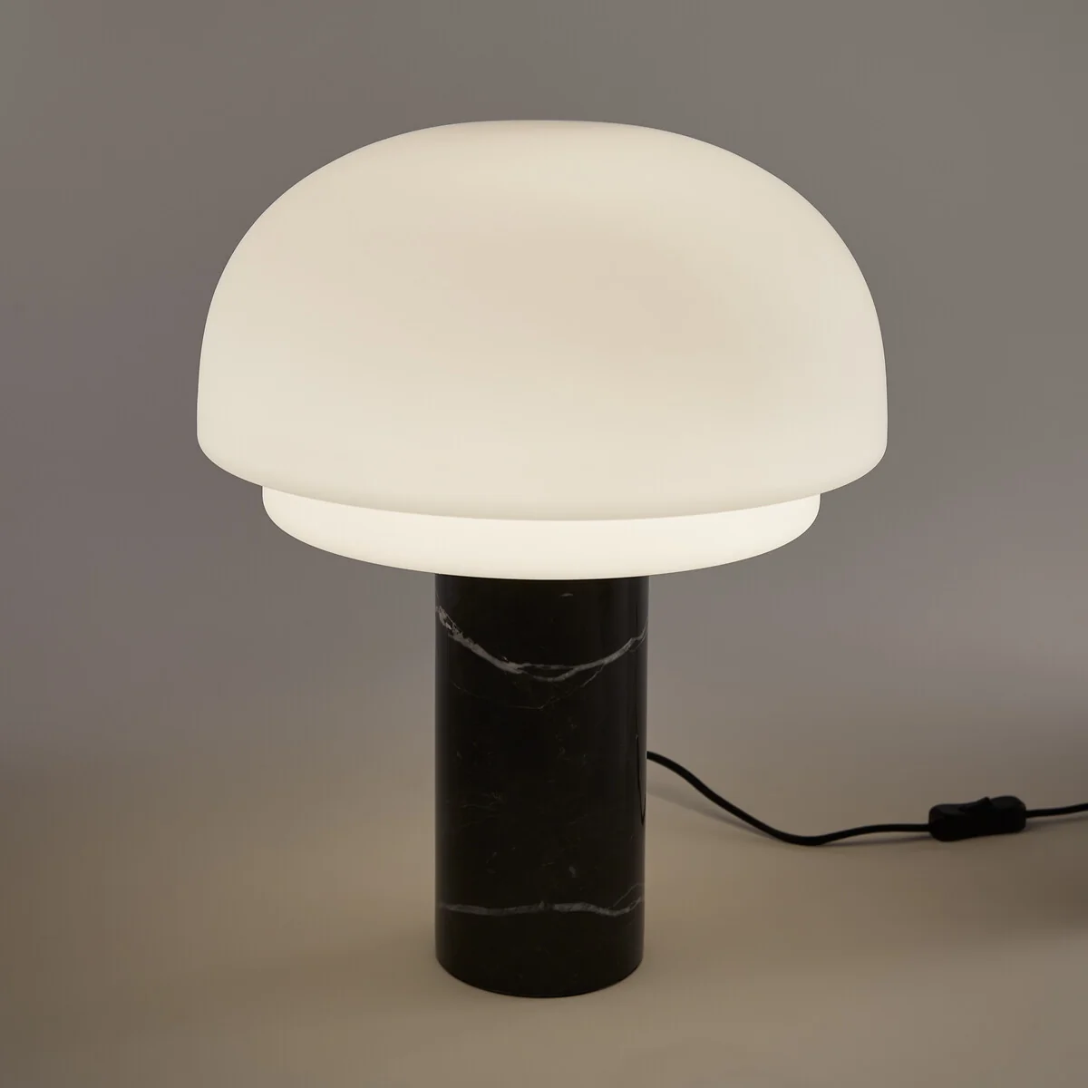 Agathilda Table Lamp in Opaline and Marble Height 43.1cm – image 3