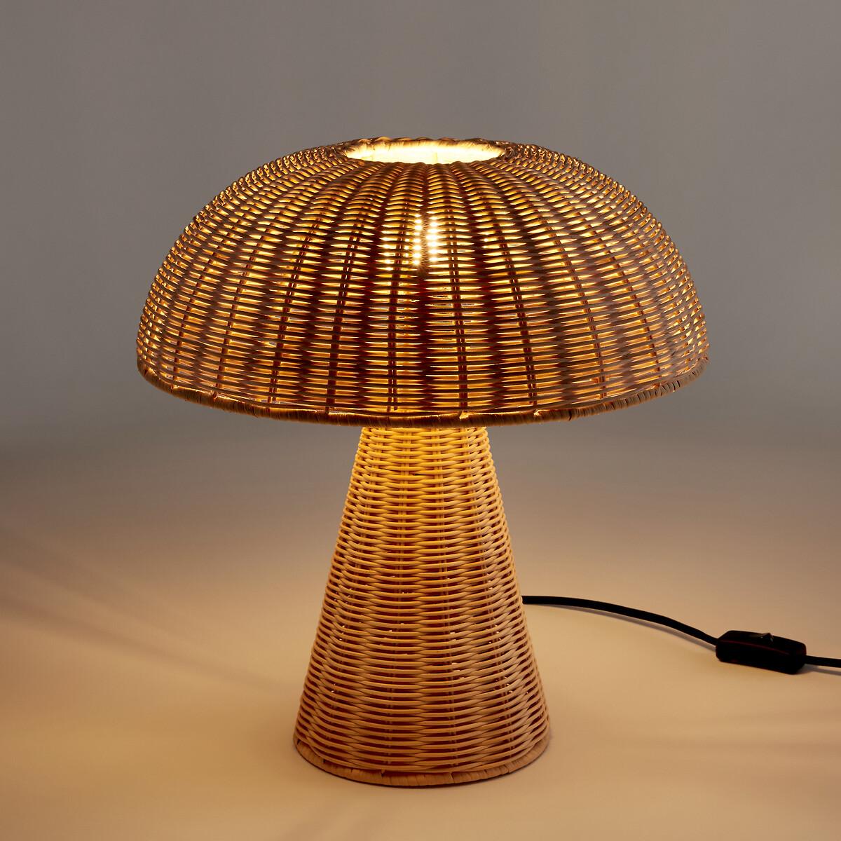 Mirko Rattan Mushroom Table Lamp – image 2