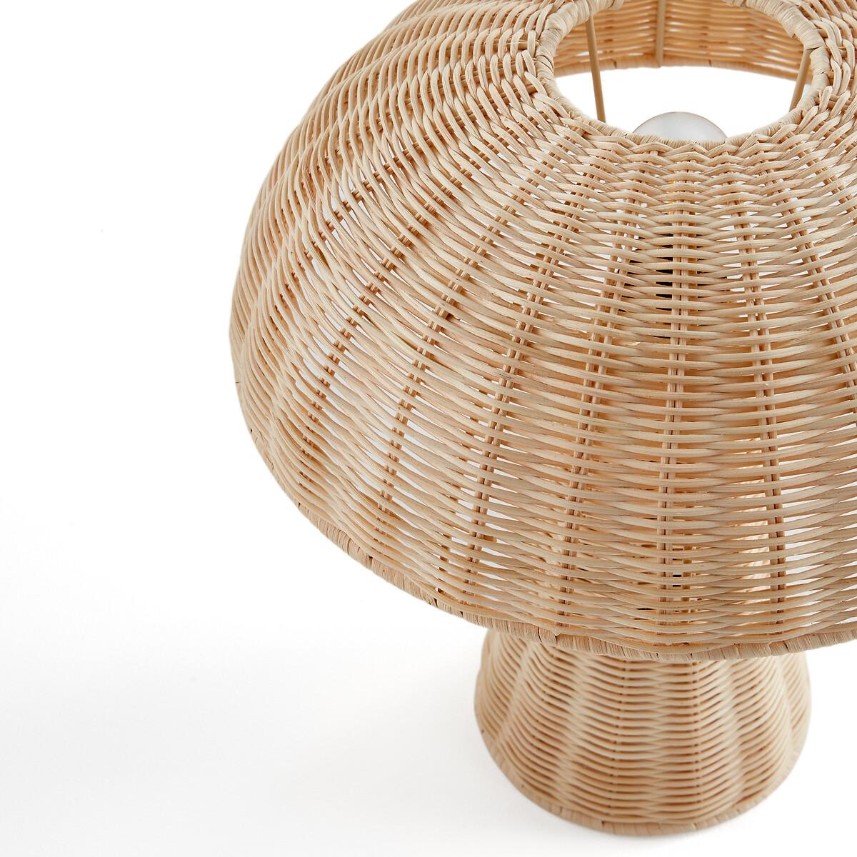 Mirko Rattan Mushroom Table Lamp – image 3