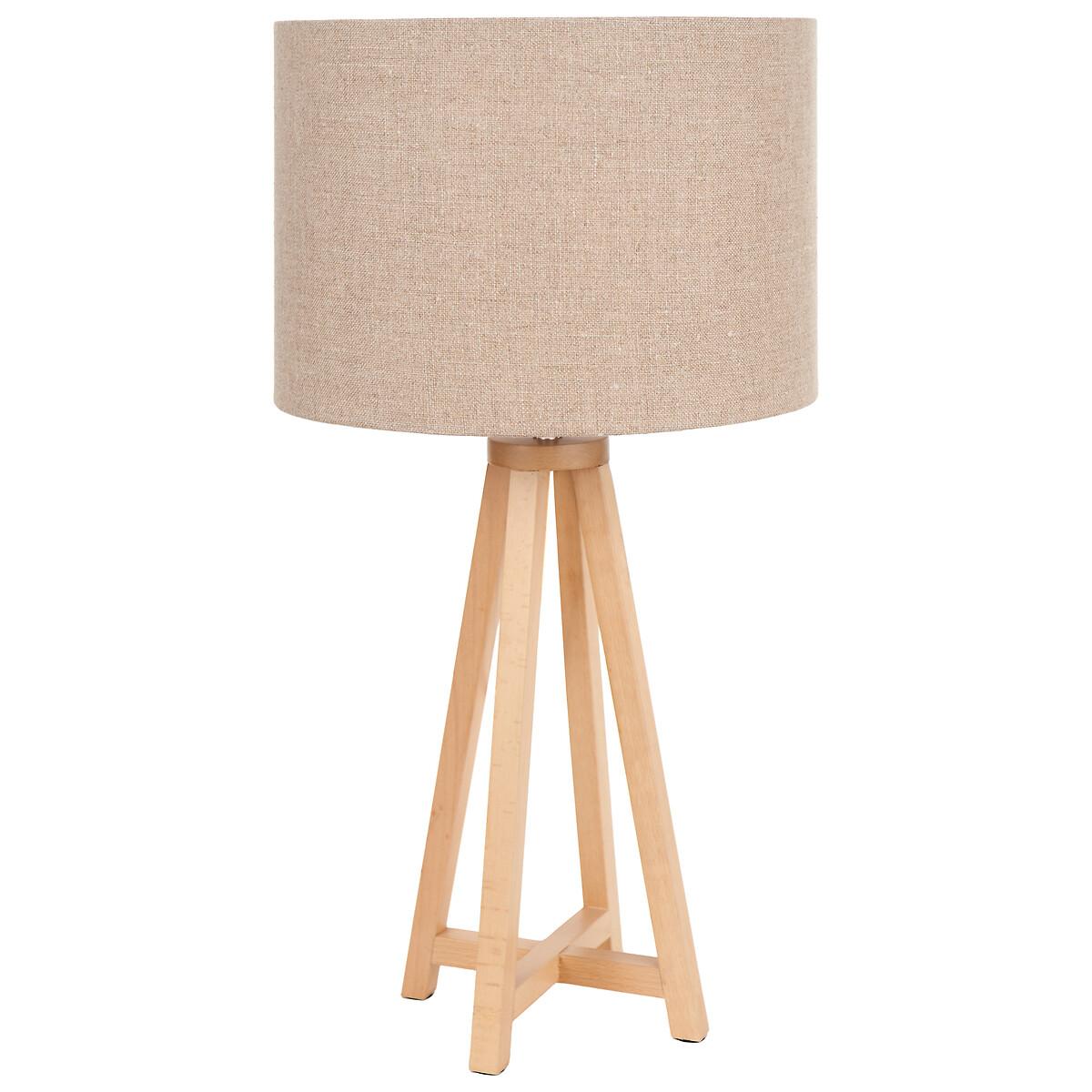 Wood Tapered 4 Post Table Lamp Base – image 4