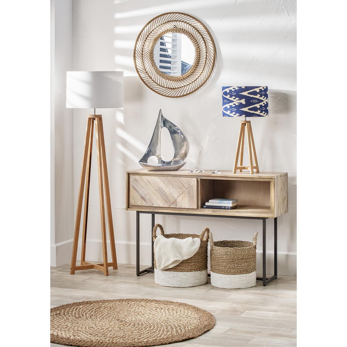 Wood Tapered 4 Post Table Lamp Base – image 5