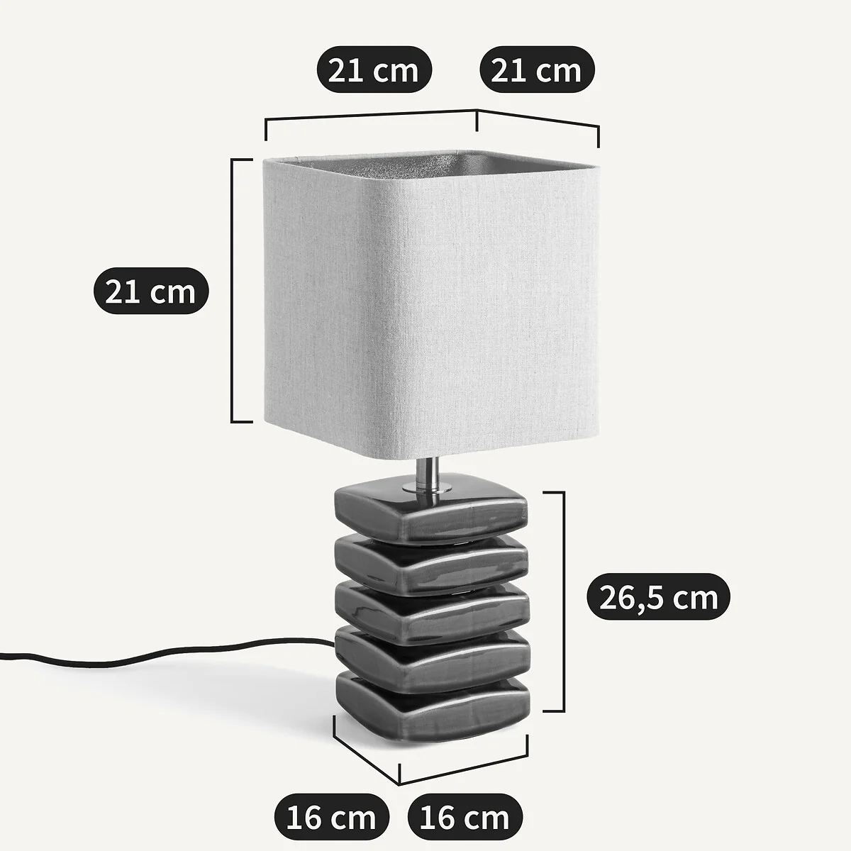 Piettato Ceramic Lamp – image 7