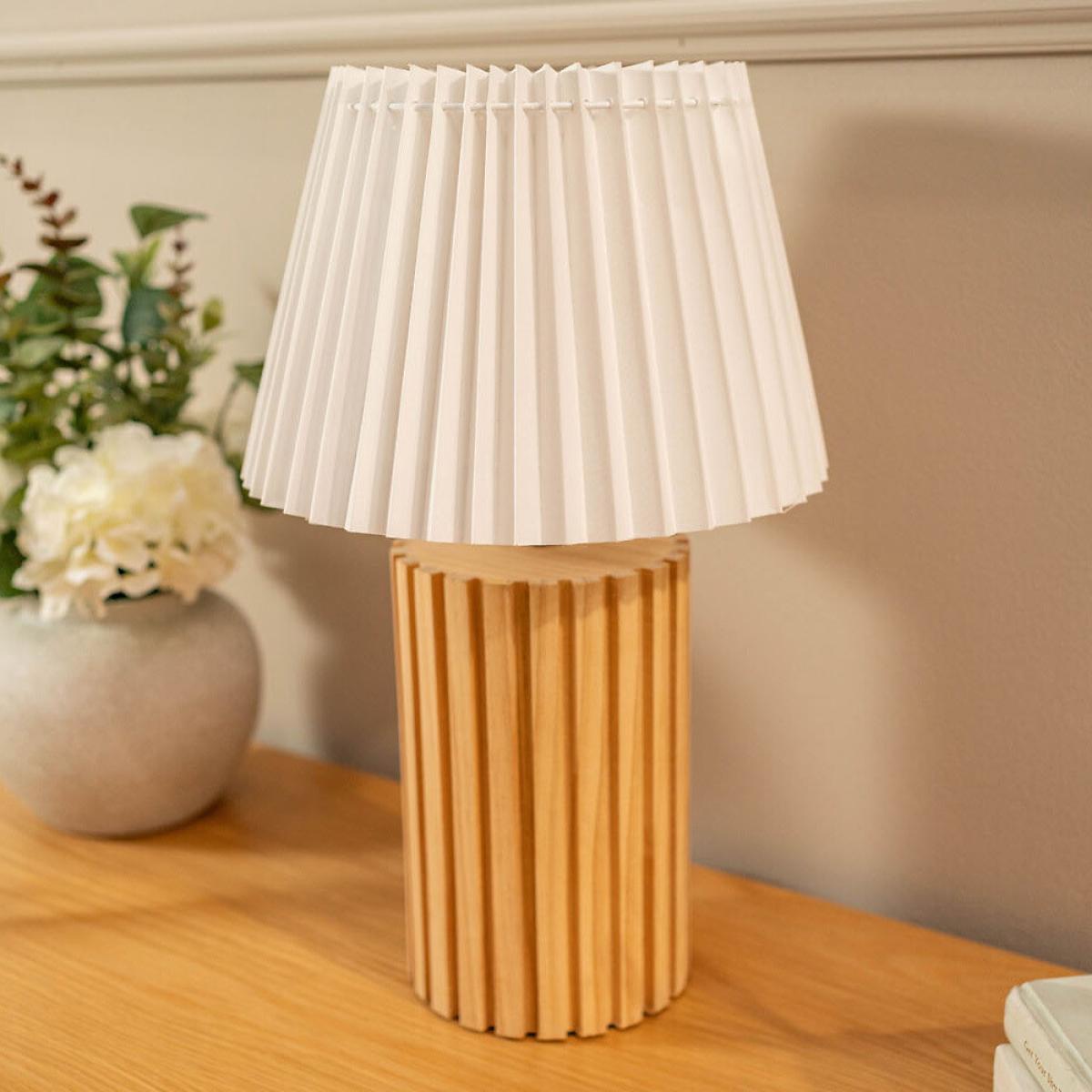 Brooke Wooden Table Lamp – image 2