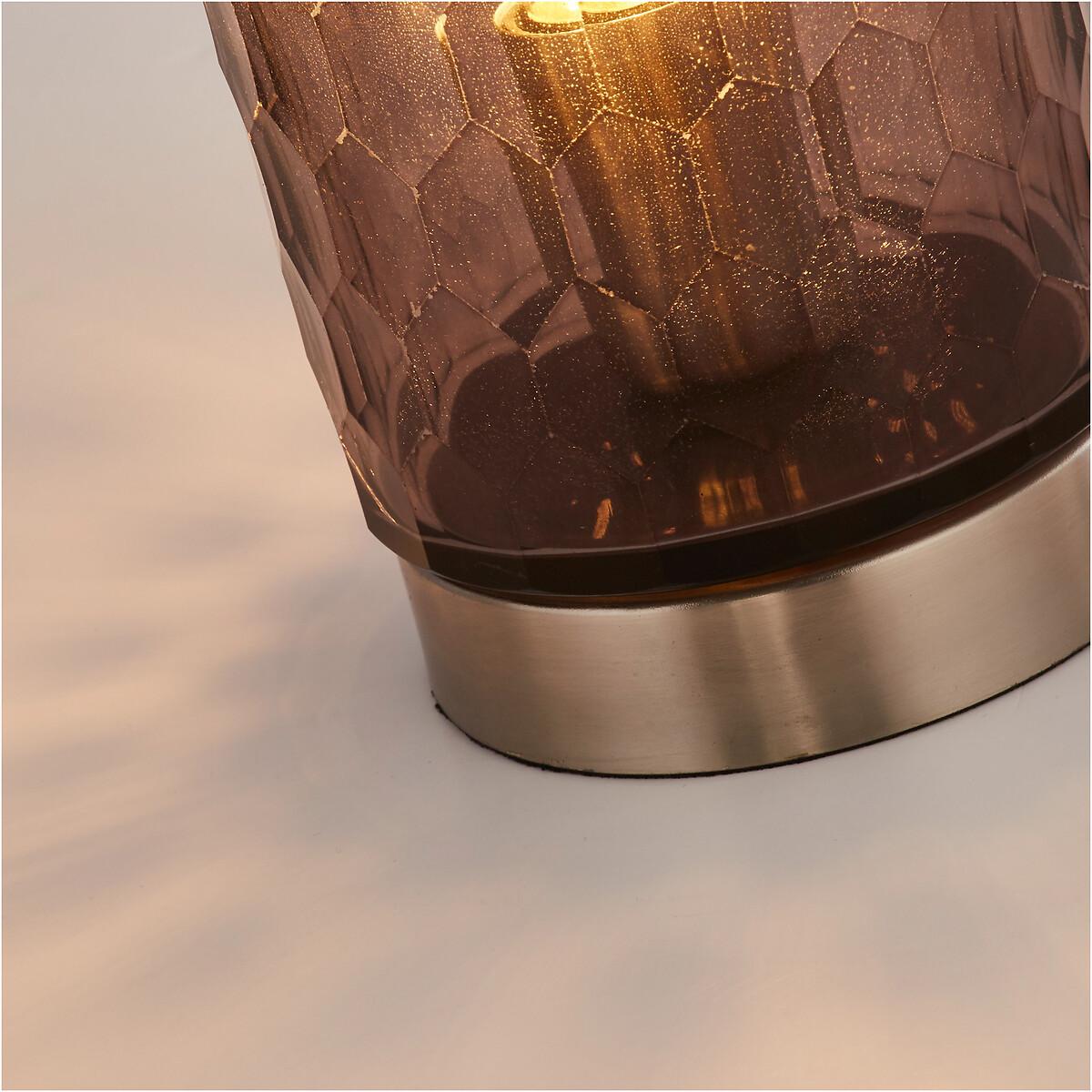 Smoked 3 light Table Lamp – image 3