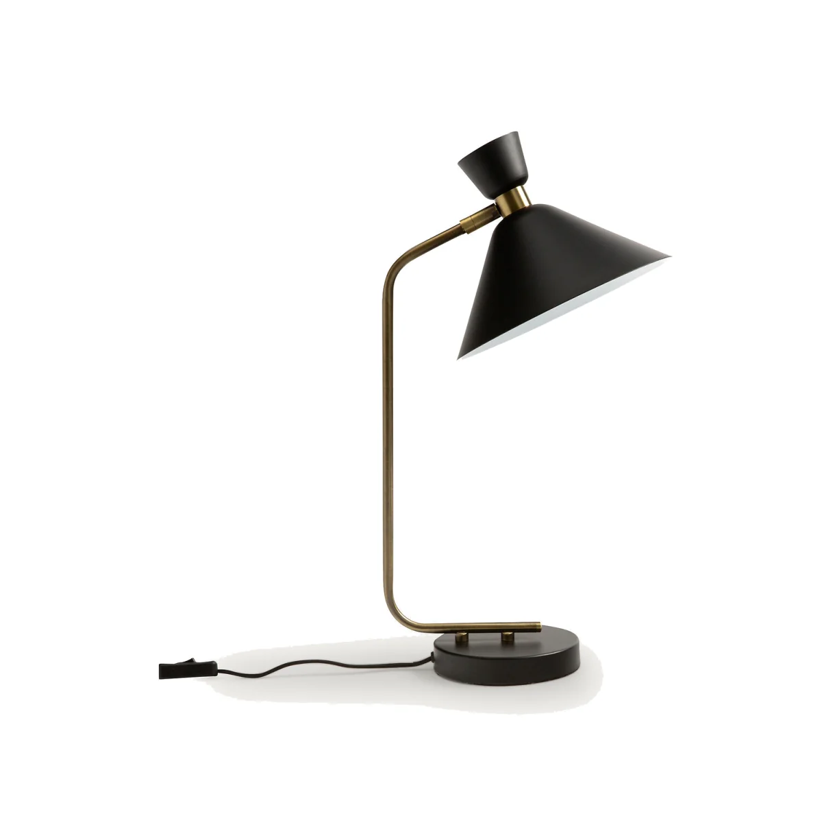 Zoticus Aged Brass Table Lamp