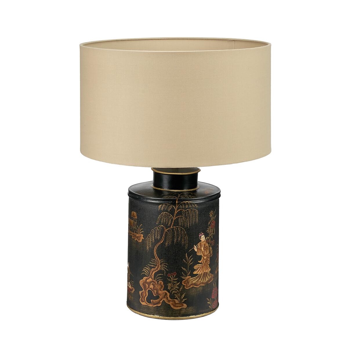 Landscape Hand Painted Table Lamp – image 2