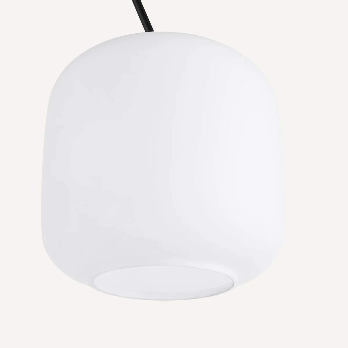 Elita Marble & Opaline Arch Floor Lamp – image 4