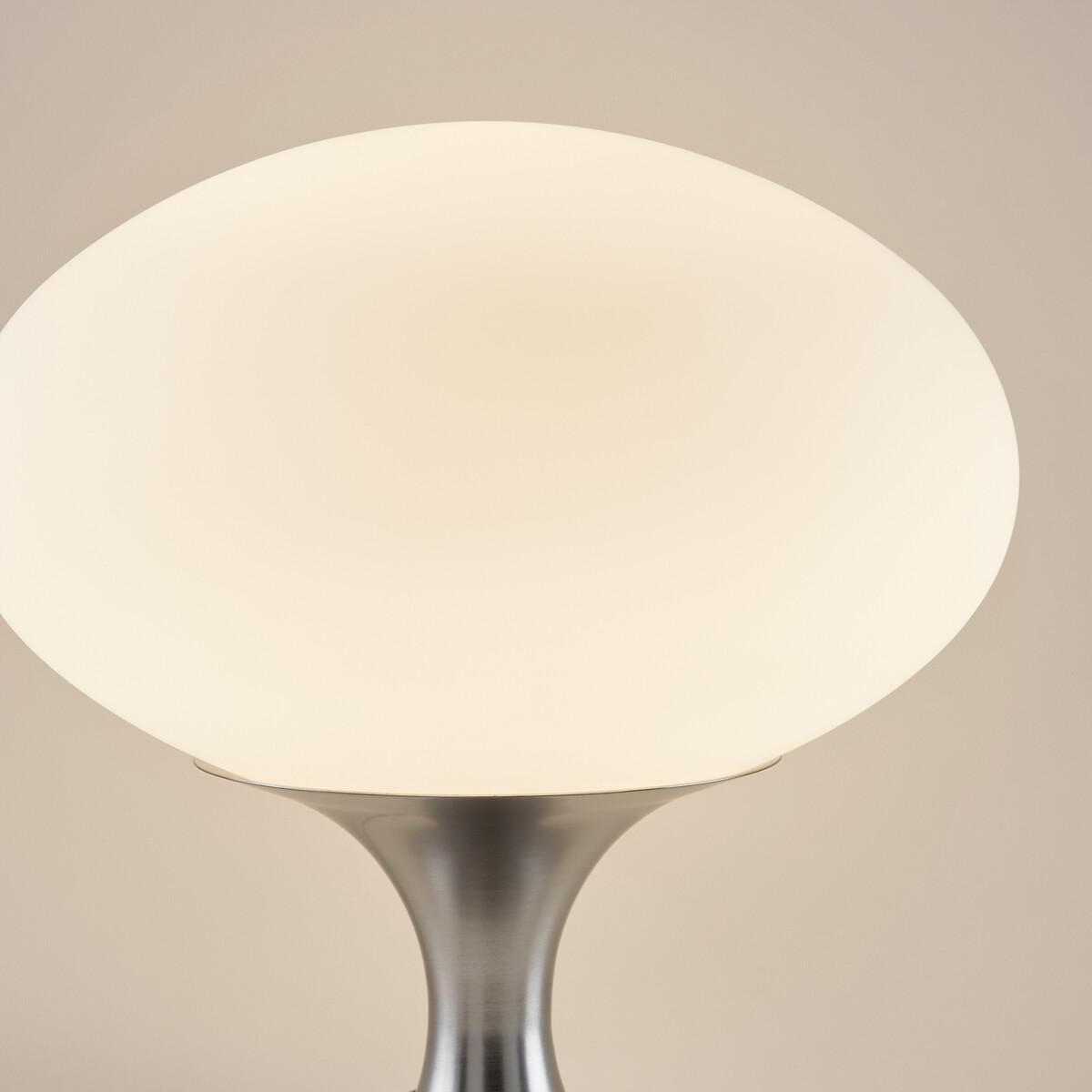 Table Lamp in Opaline and Chrome Metal Merisa – image 4
