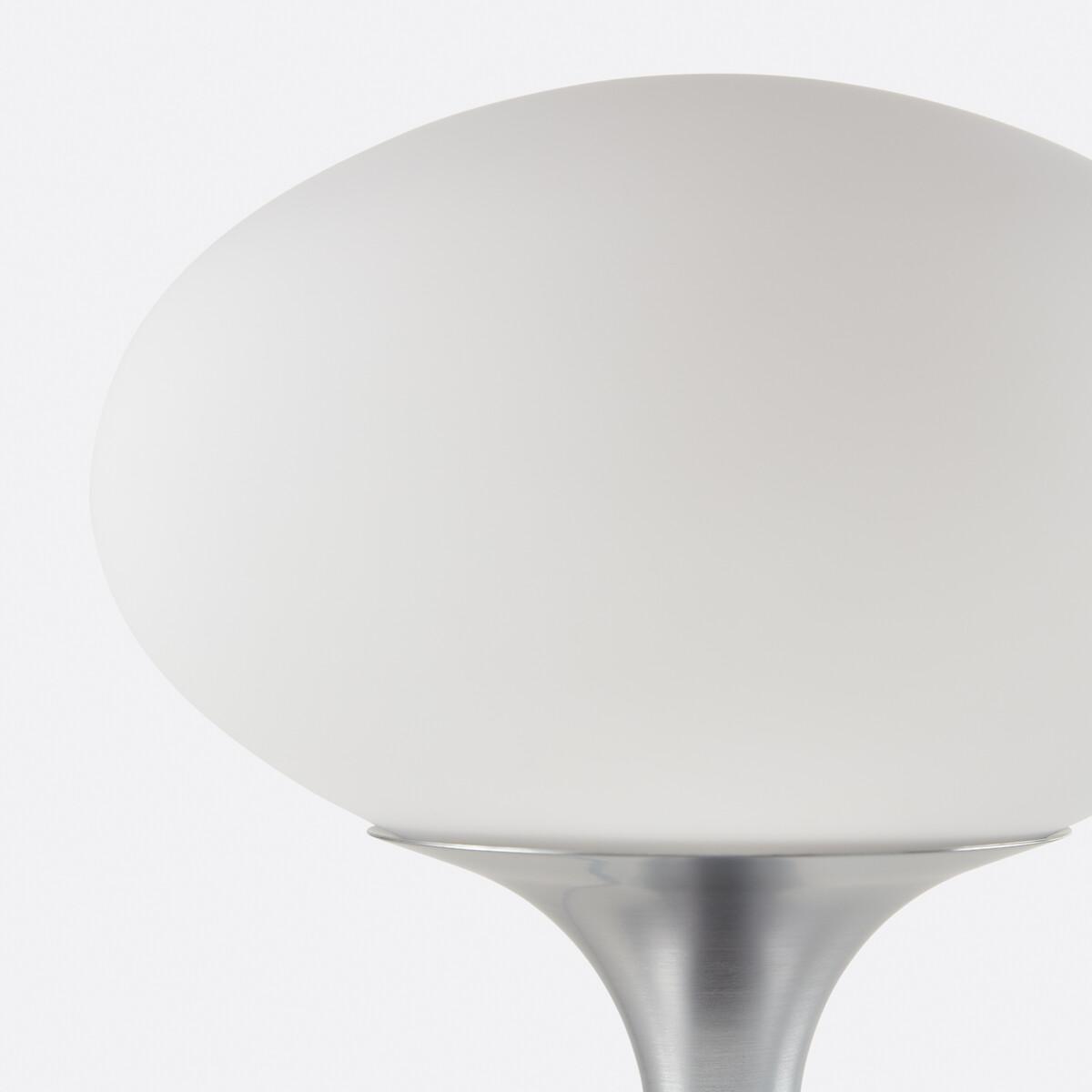 Table Lamp in Opaline and Chrome Metal Merisa – image 5