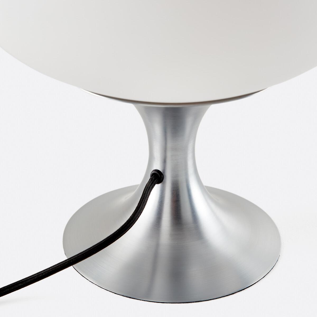 Table Lamp in Opaline and Chrome Metal Merisa – image 6