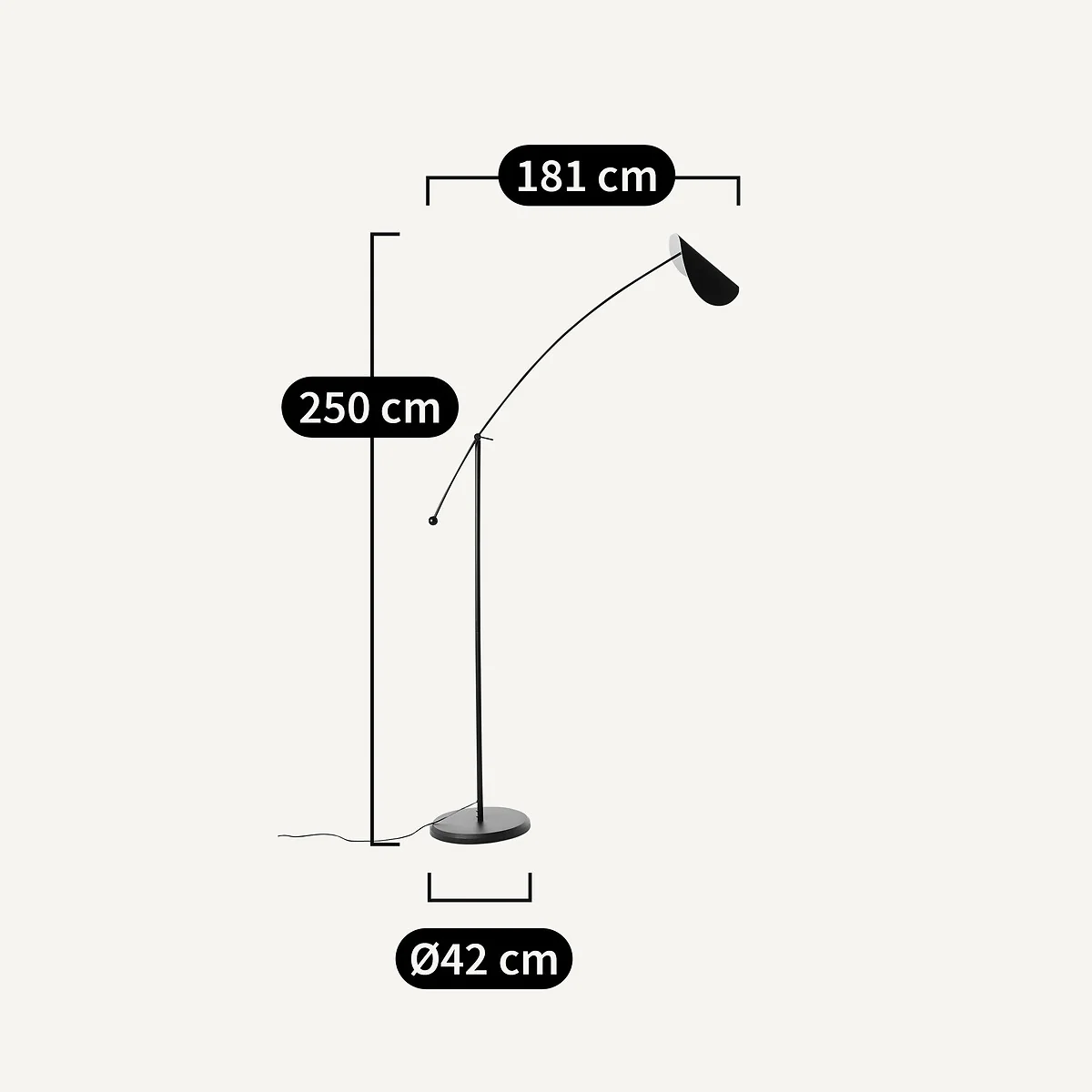 Funambule Arc Floor Lamp – image 11