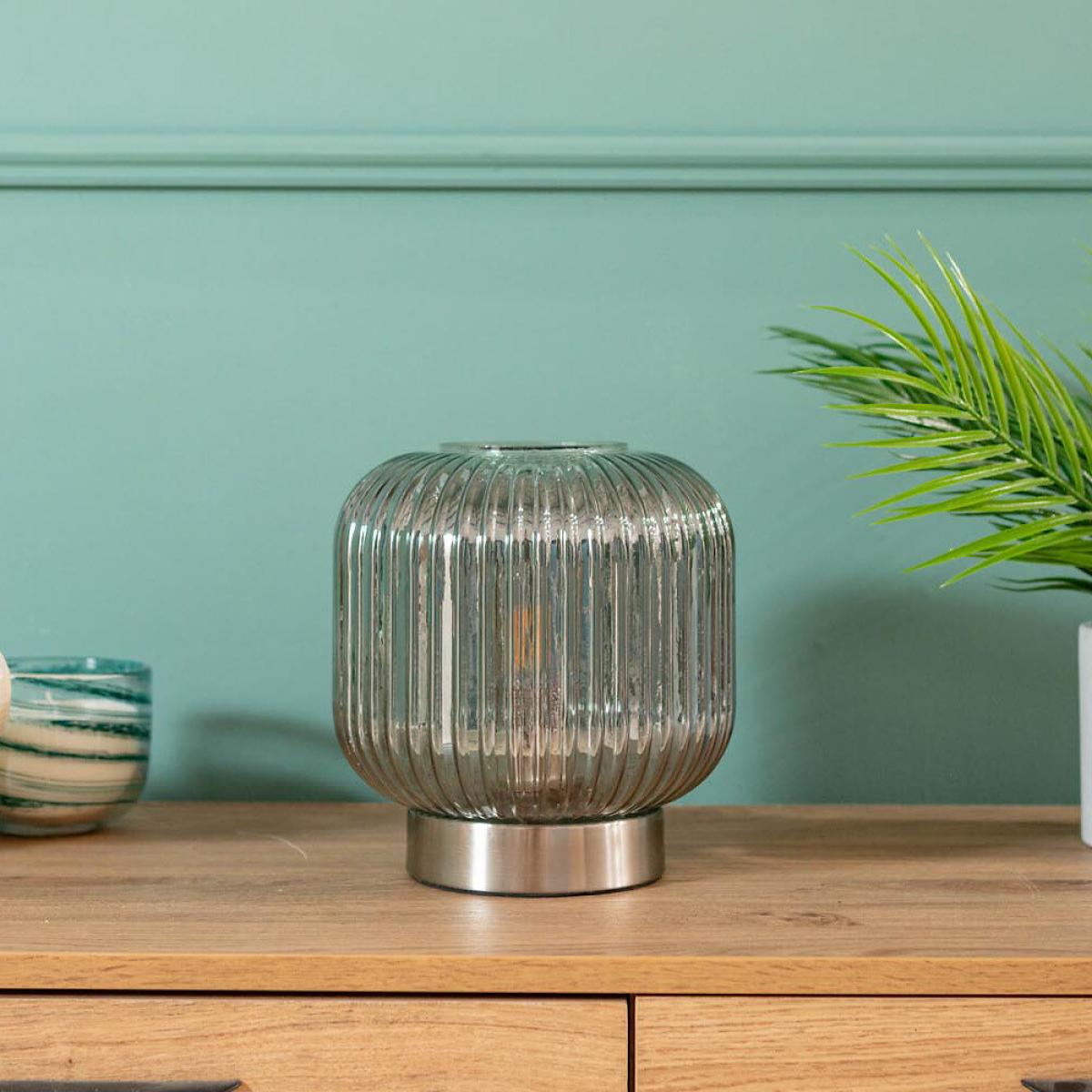 Glass Battery Operated Table Lamp – image 2