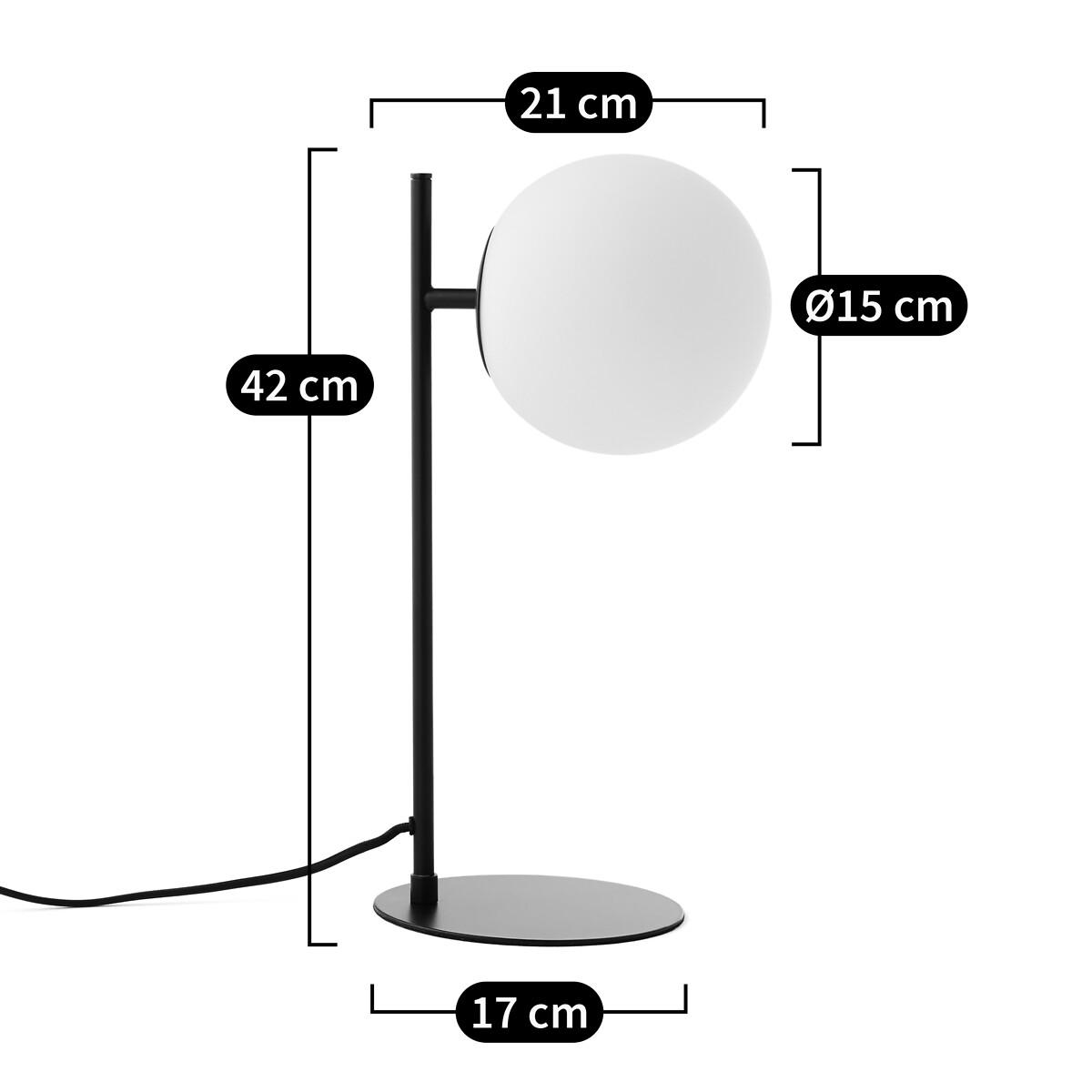 Atea Metal & Opaline Glass Table Lamp – image 7