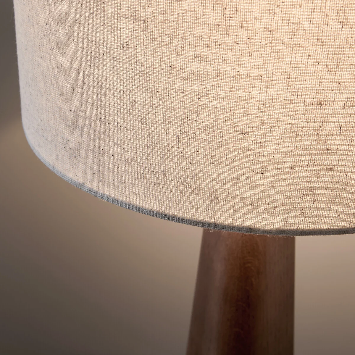 Nestwood Lamp in Walnut-Stained Oak and Linen – image 3