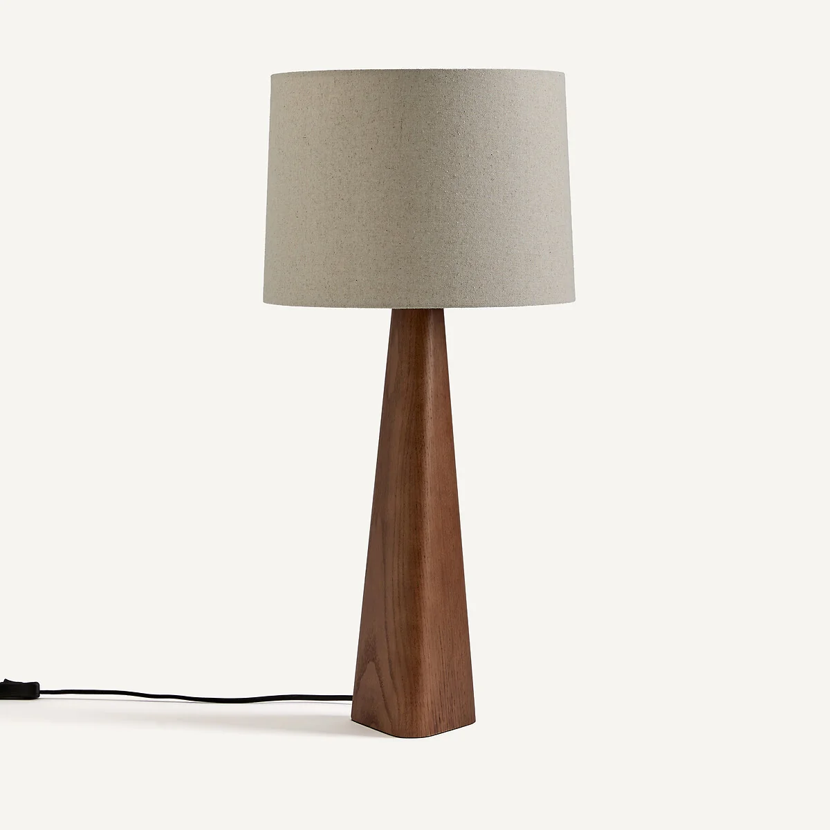 Nestwood Lamp in Walnut-Stained Oak and Linen – image 6